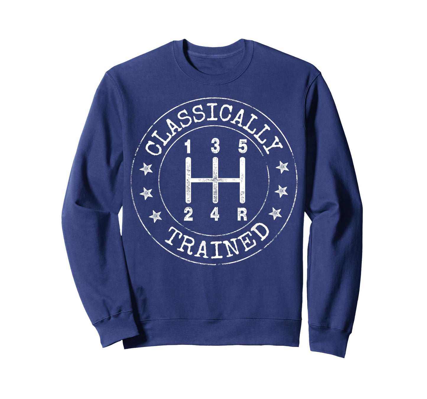 Classically Trained Manual Transmission Stick Shift Car Guy T-Shirt