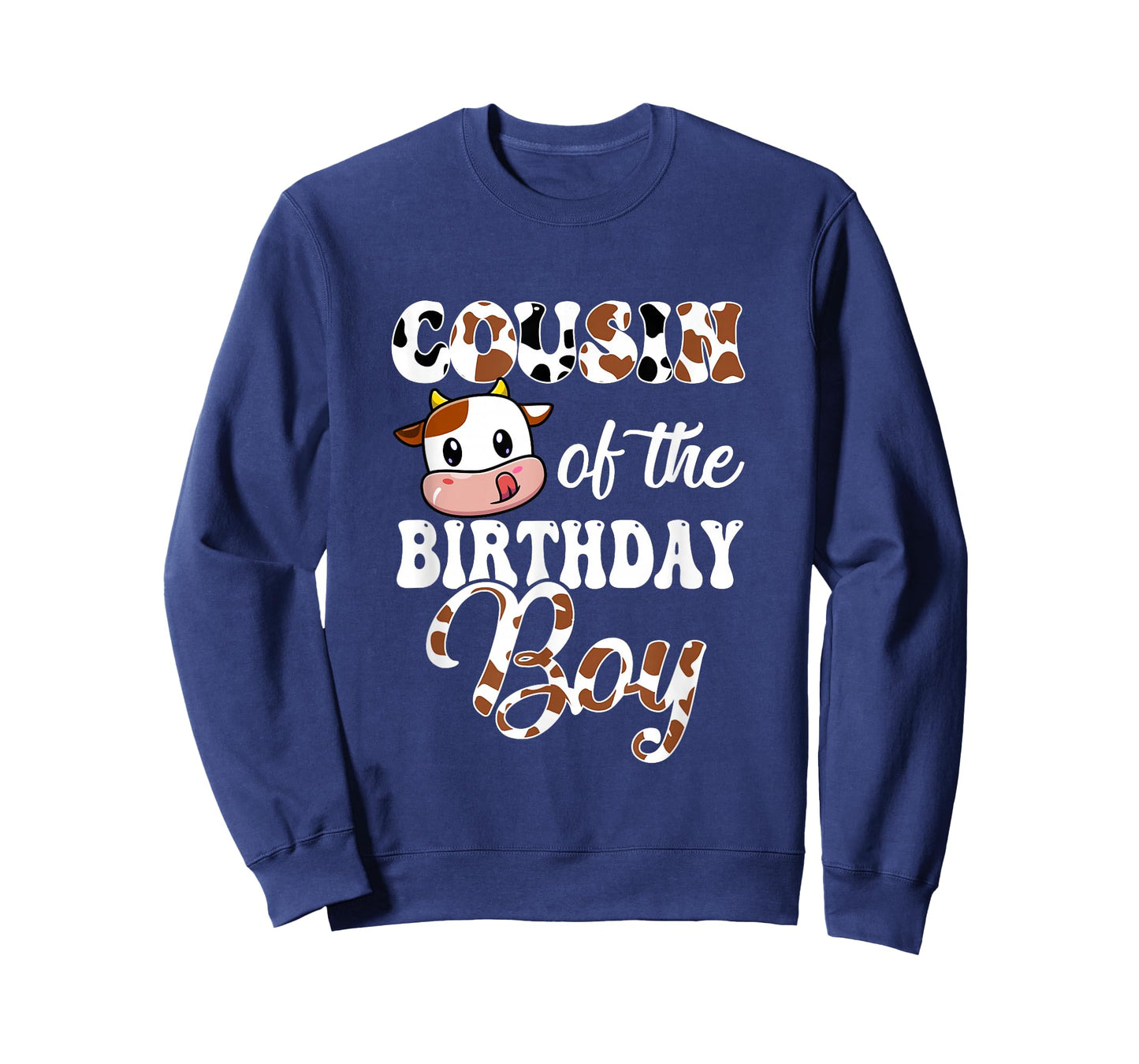 Cousin Of The Birthday Boy Cow Farm 1St Birthday Boy T-Shirt