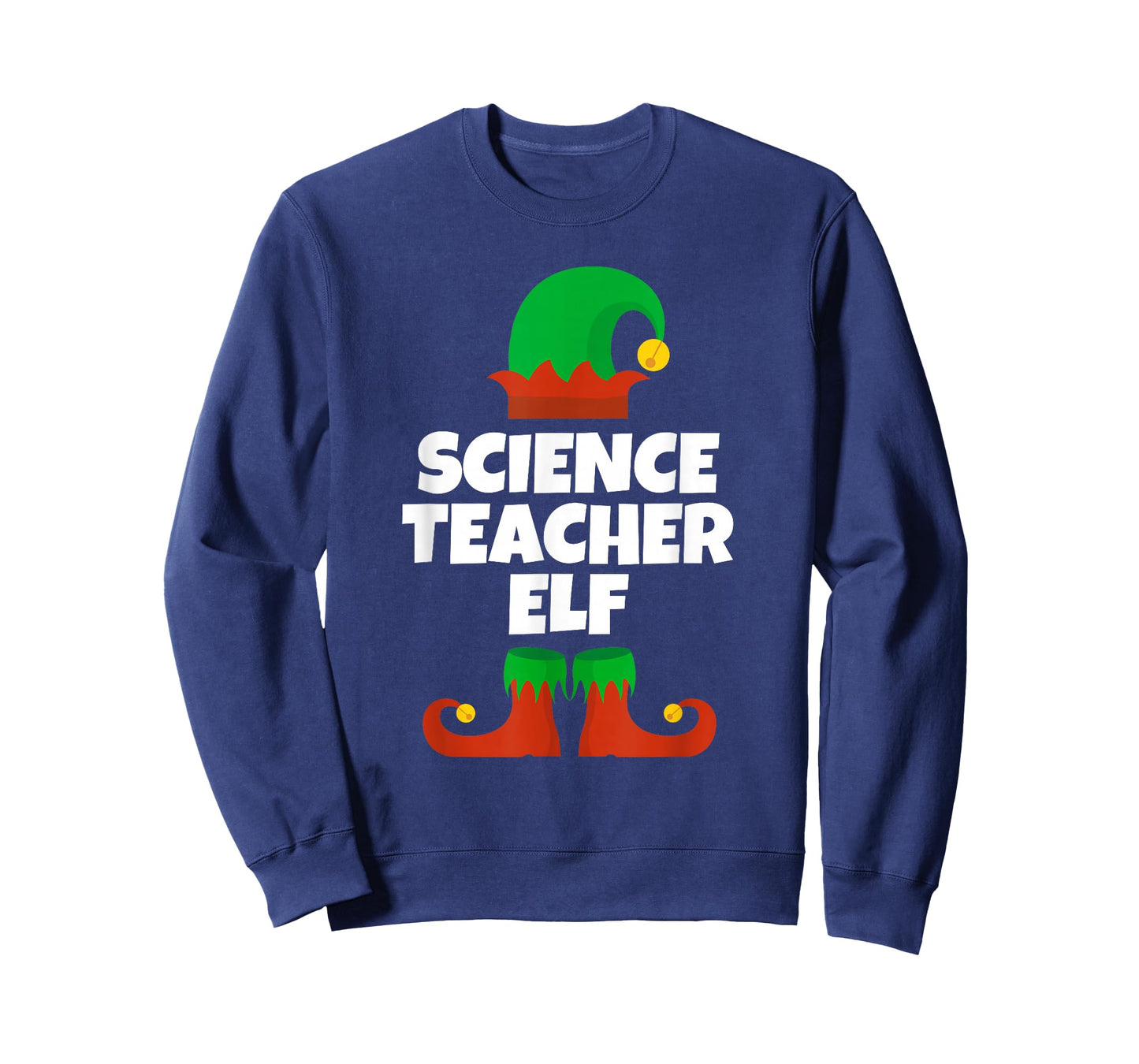 Christmas I'm The Science Teacher Elf Matching Xmas Pajama T-Shirt