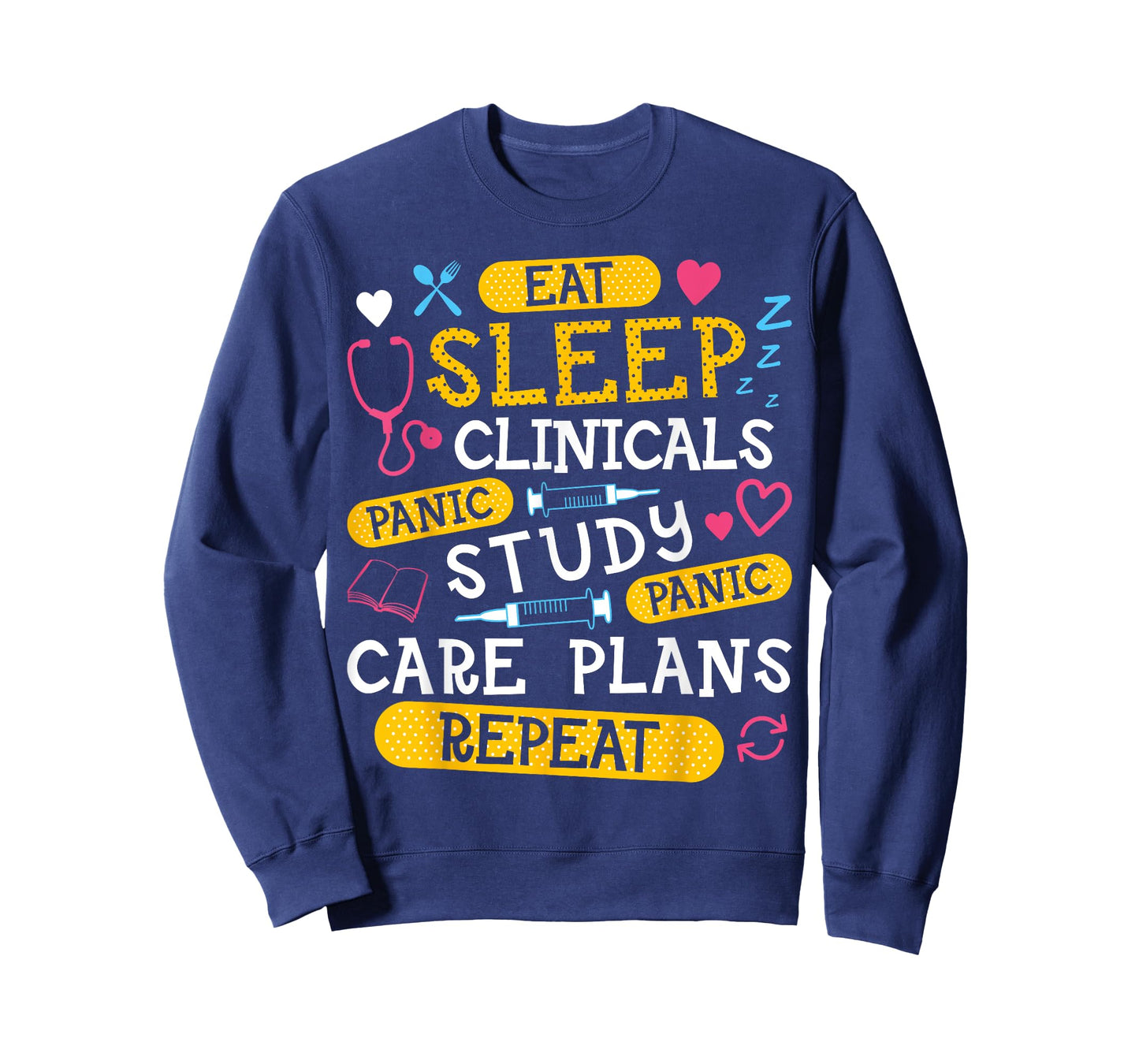 Clinicals Nurse Funny RN Nursing School Women CNA LPN Nurses T-Shirt