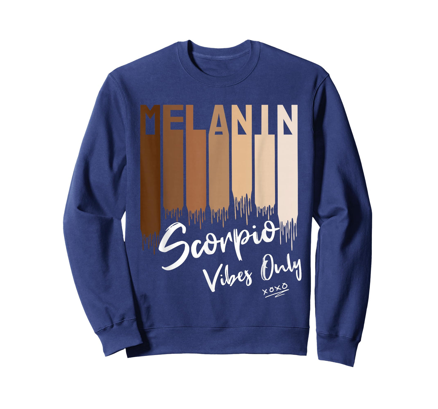 Melanin Scorpio Vibes Only Zodiac Sign for Black Women T-Shirt