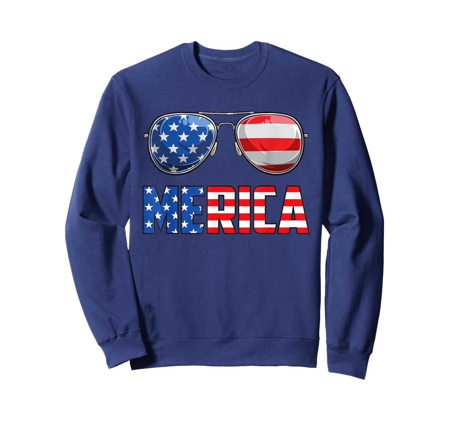 Merica Sunglasses 4th of July for Men Women Kids US T-Shirt