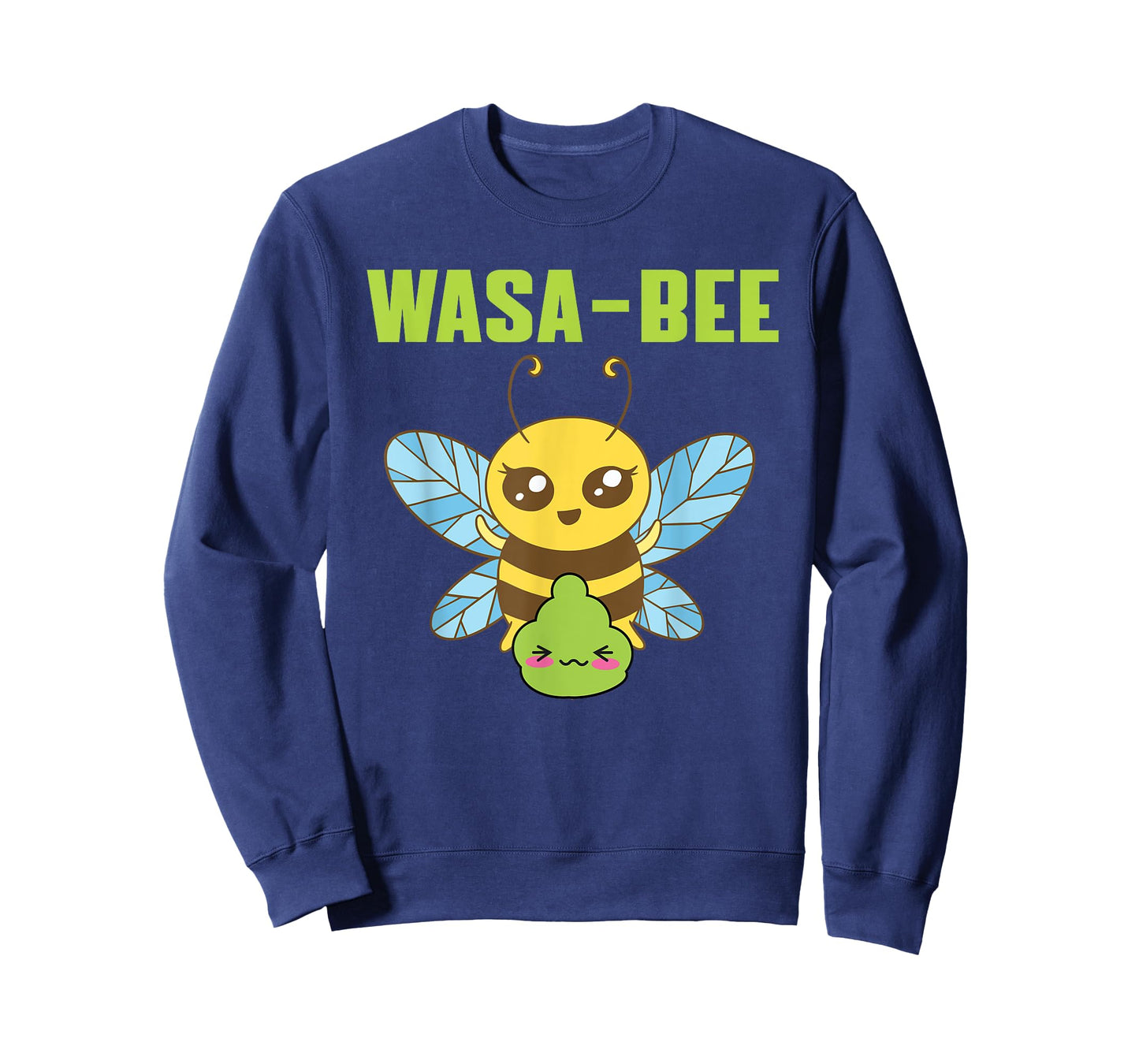Cute Wasabi Bee Pun Costume Love Spicy Food Japan T-Shirt