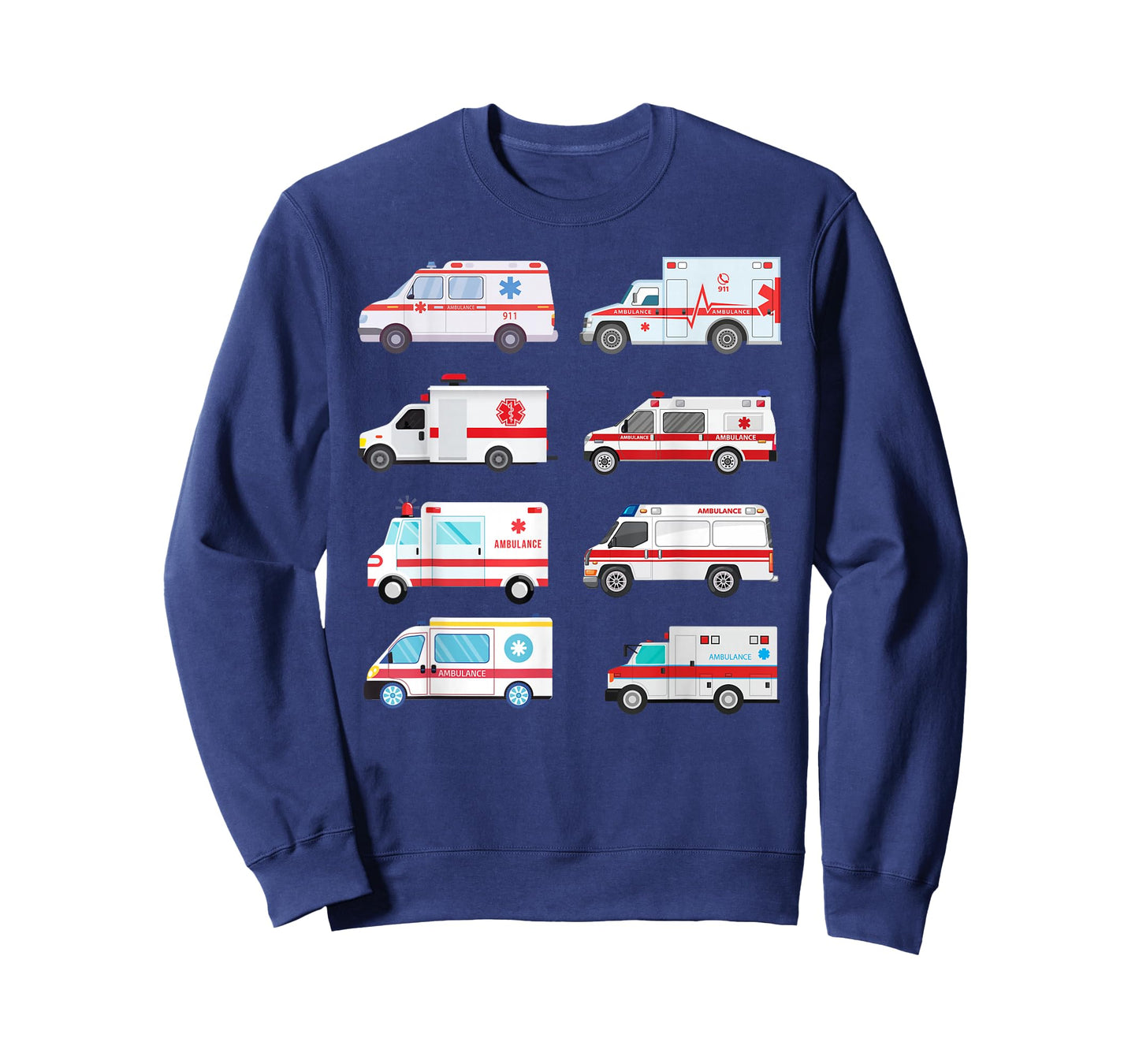Ambulance Truck Birthday EMT for Boys Girls Toddlers T-Shirt