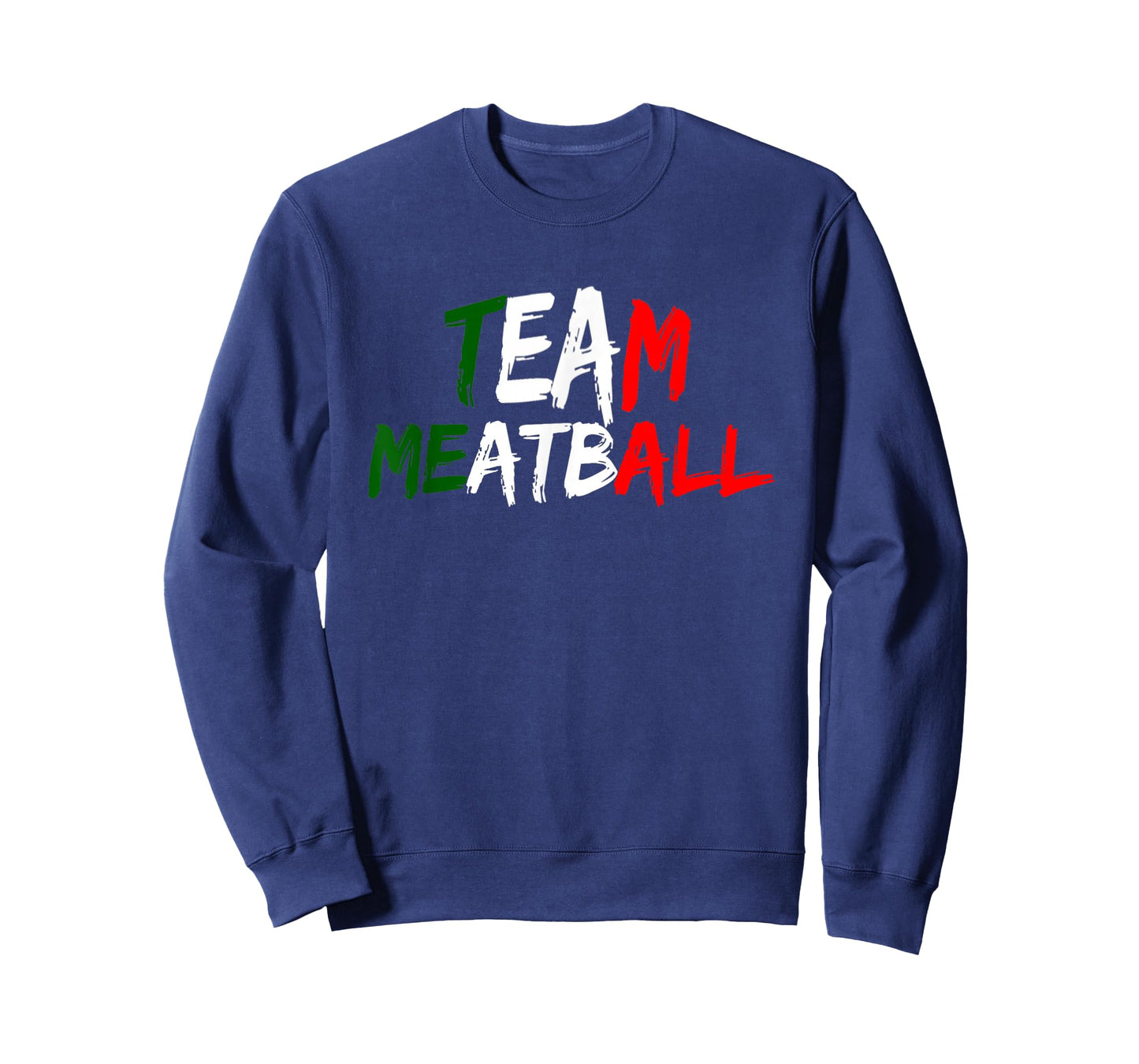 Team Meatball New Jersey Garden NJ Shore Italian Flag T-Shirt