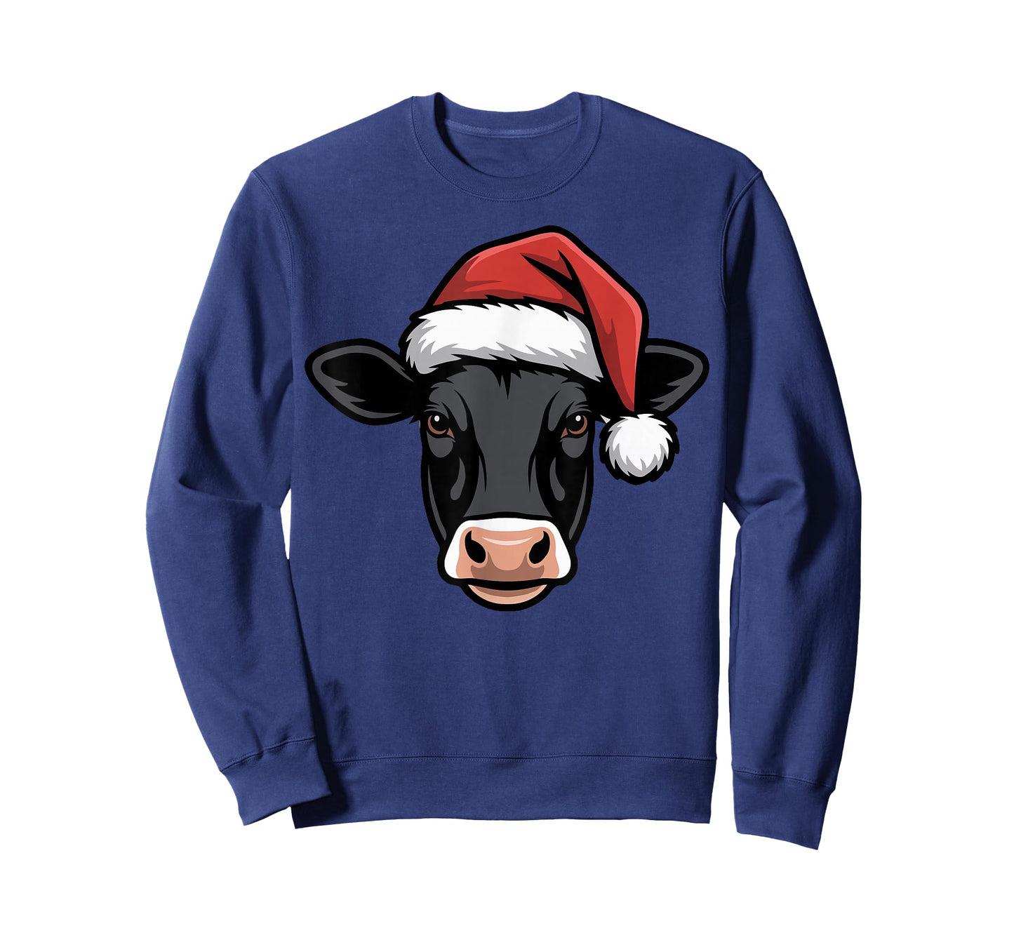Angus Cow Christmas Beef Cattle Ugly Xmas Sweater Festive T-Shirt