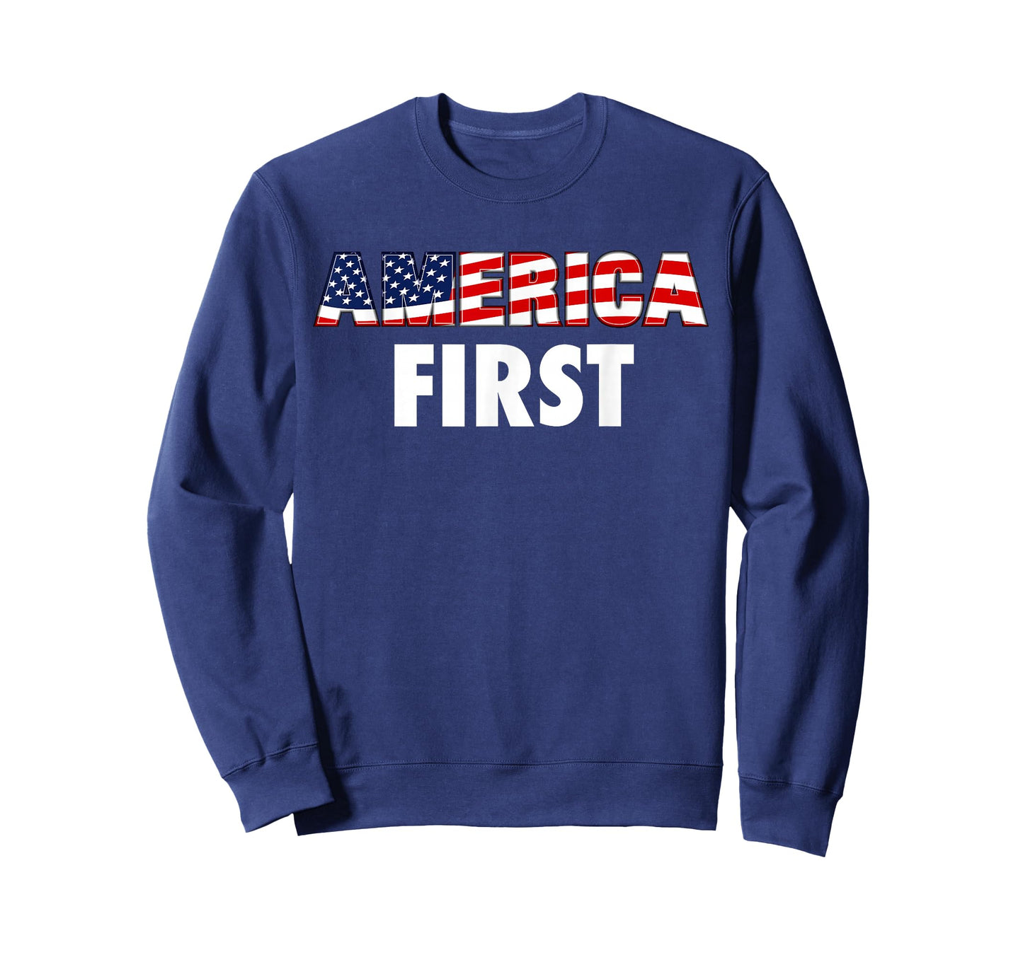 America First USA Flag Clothing Companies Businesses T-Shirt