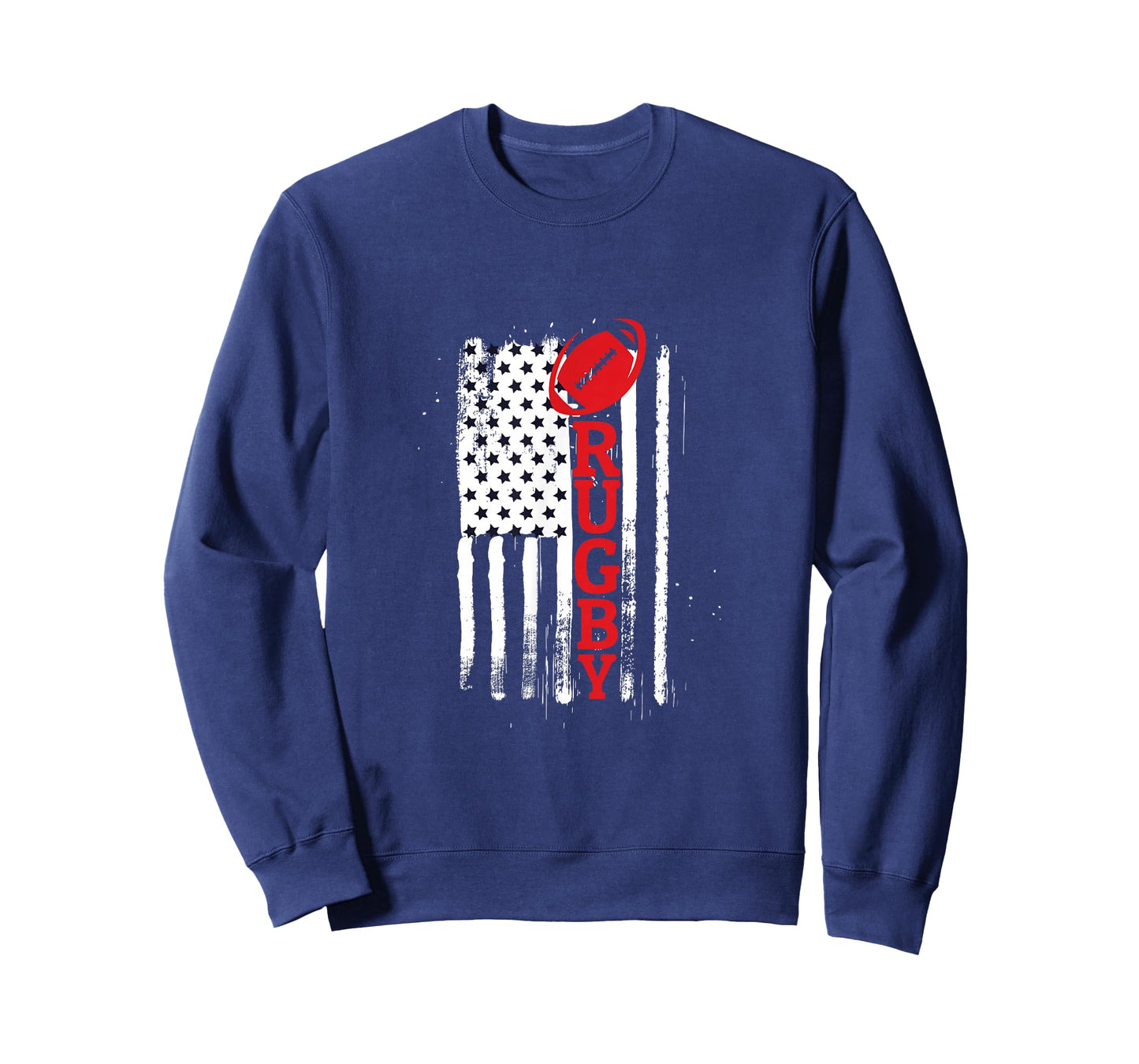 USA Flags Rugby Vintage Gift Fun T-Shirt