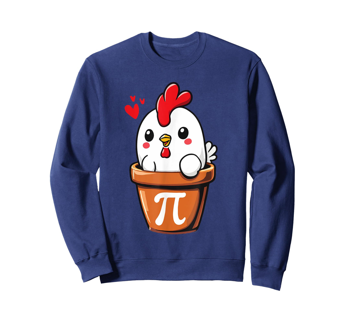 Chicken Pot Pie Funny School Math Puns Chicken Pot Pi T-Shirt