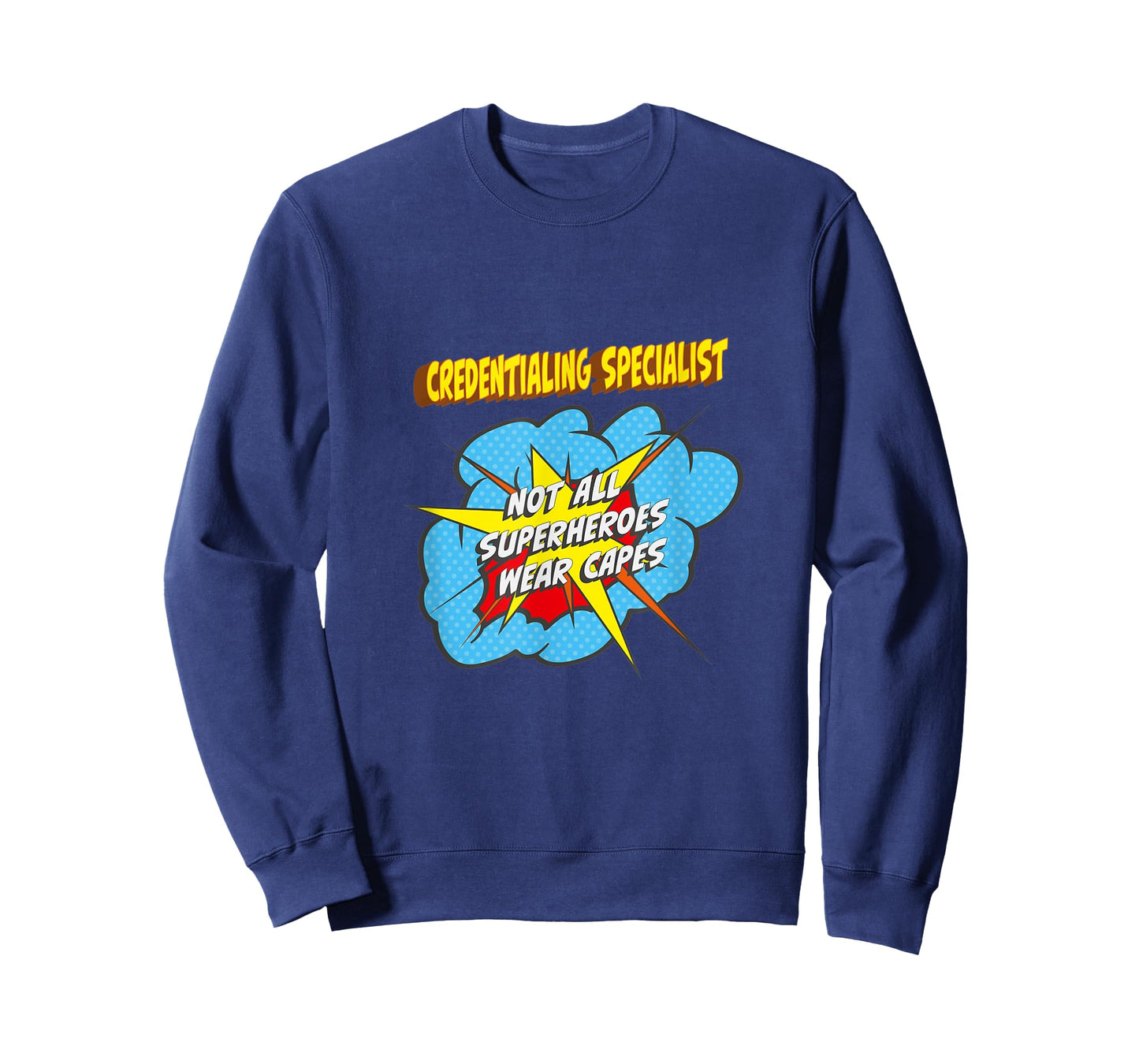 Credentialing Specialist Funny Superhero Job T-Shirt