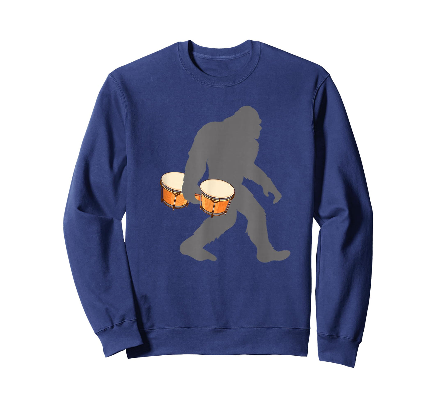 Funny Bongo Drummer Monster with Bongos T-Shirt