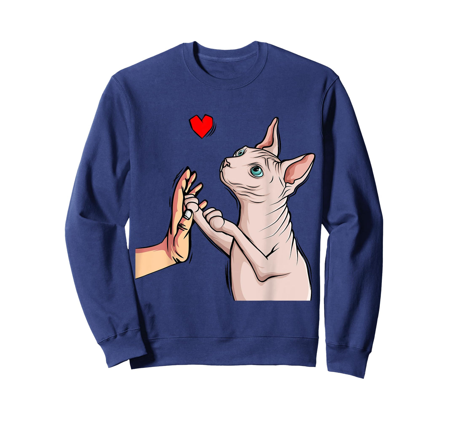 Sphynx Cat Sphinx Hairless Cat Owner Lovers T-Shirt for Men Women Kids