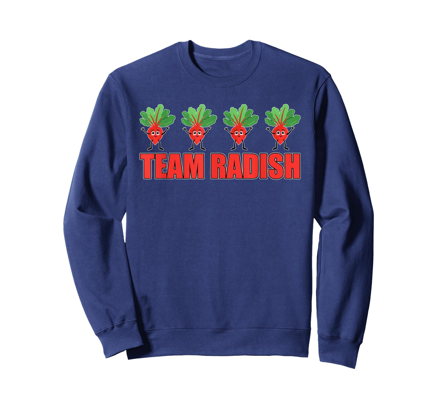 Cute Team Radish Apparel Vegetable Lover Radishes T-Shirt