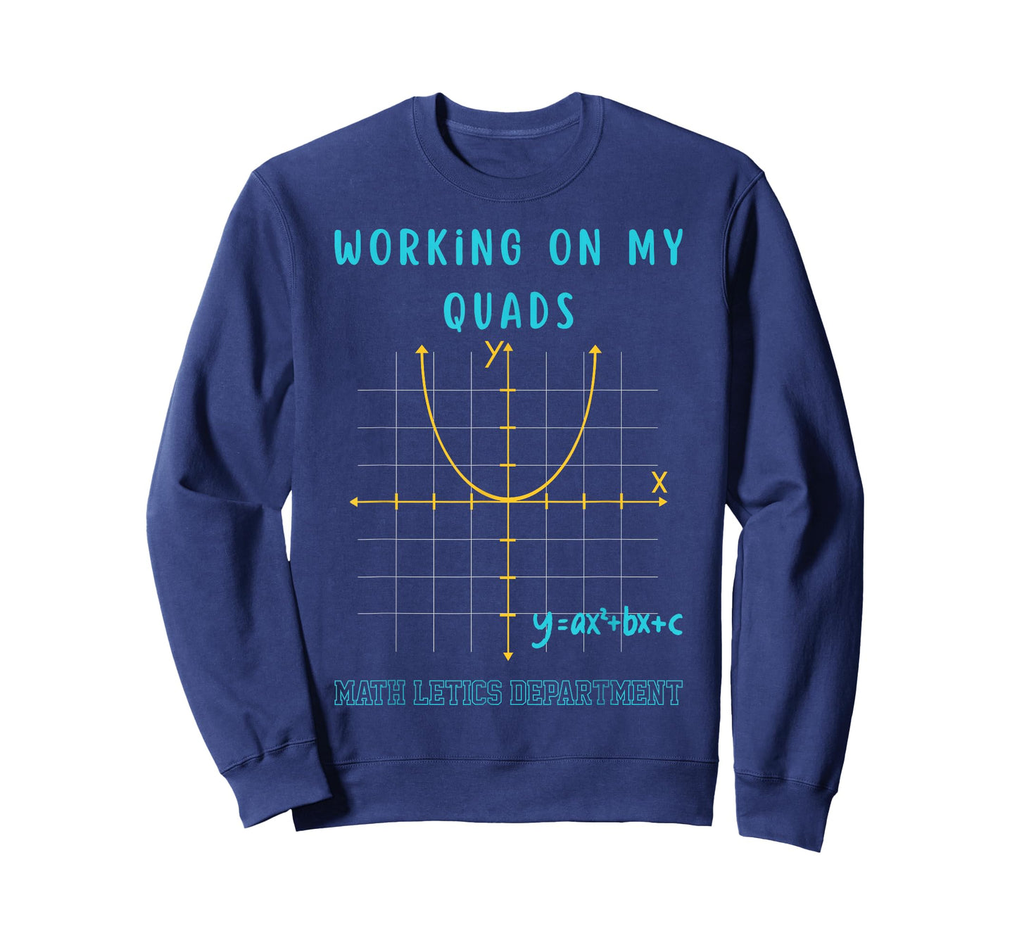 Mathletics Working On My Quads Algebra Algebra Math Teacher T-Shirt