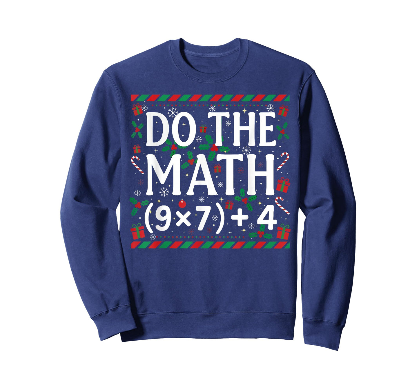 Do The Math 67 Meme Funny Six Seven Christmas Teacher T-Shirt