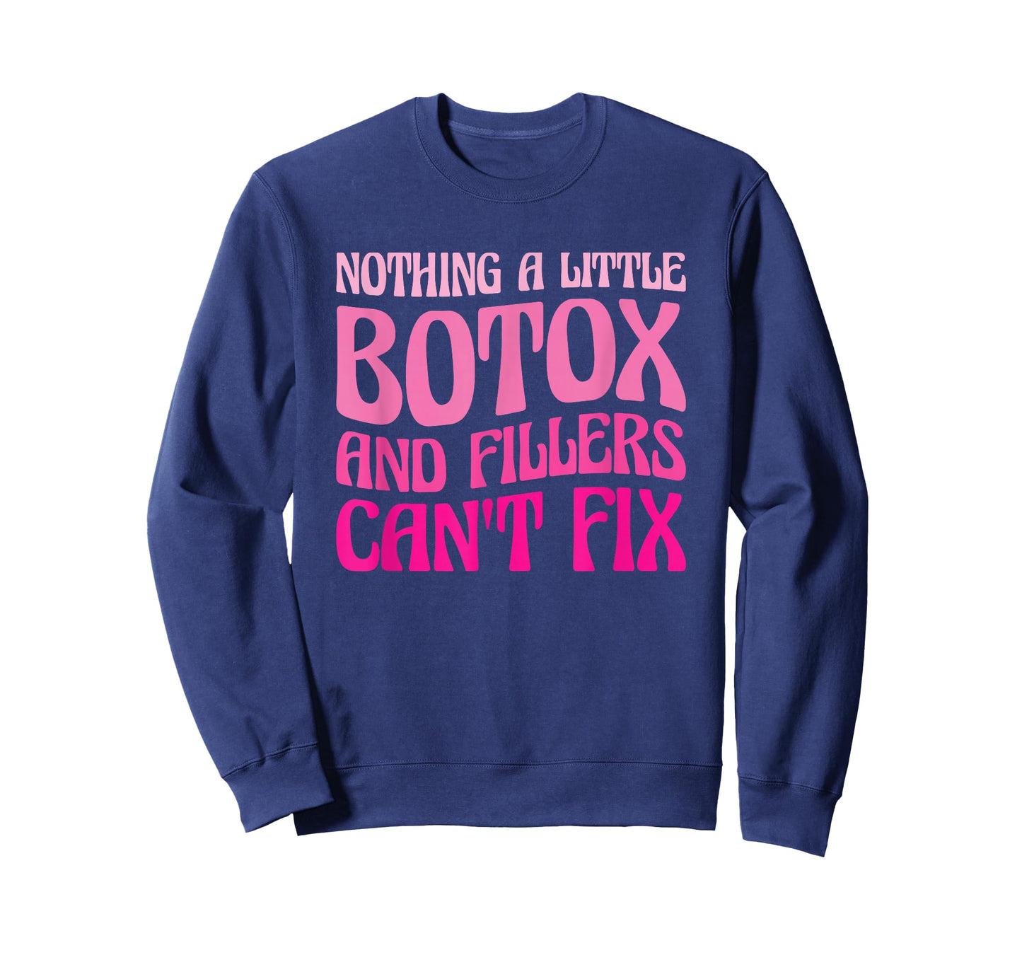Cute Botox Lover Gifts for Aesthetic Nurses Black Modern Letter Print T-Shirt