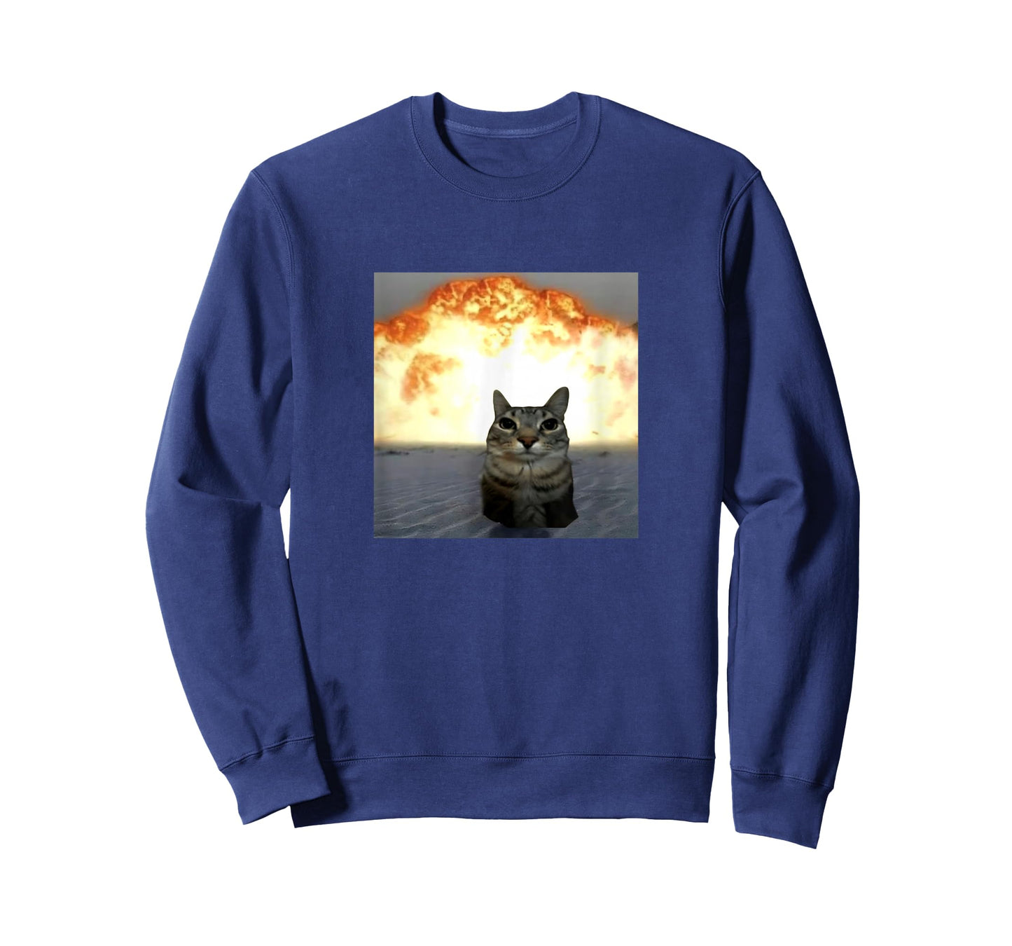 Goofy Cat Explosion T-Shirt