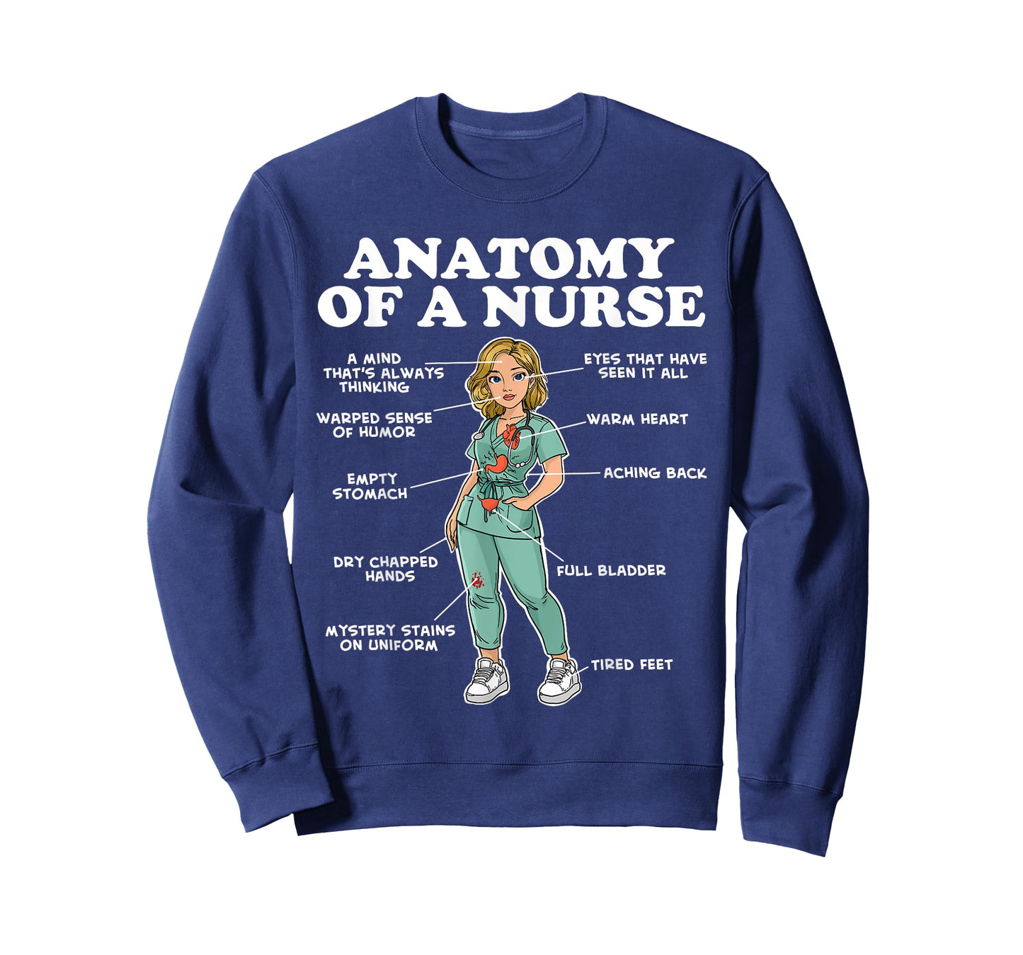 Anatomy of a Nurse T-Shirt