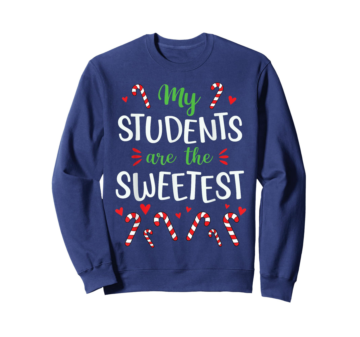Cute Christmas Quote For Teacher Funny Winter Candy Cane T-Shirt