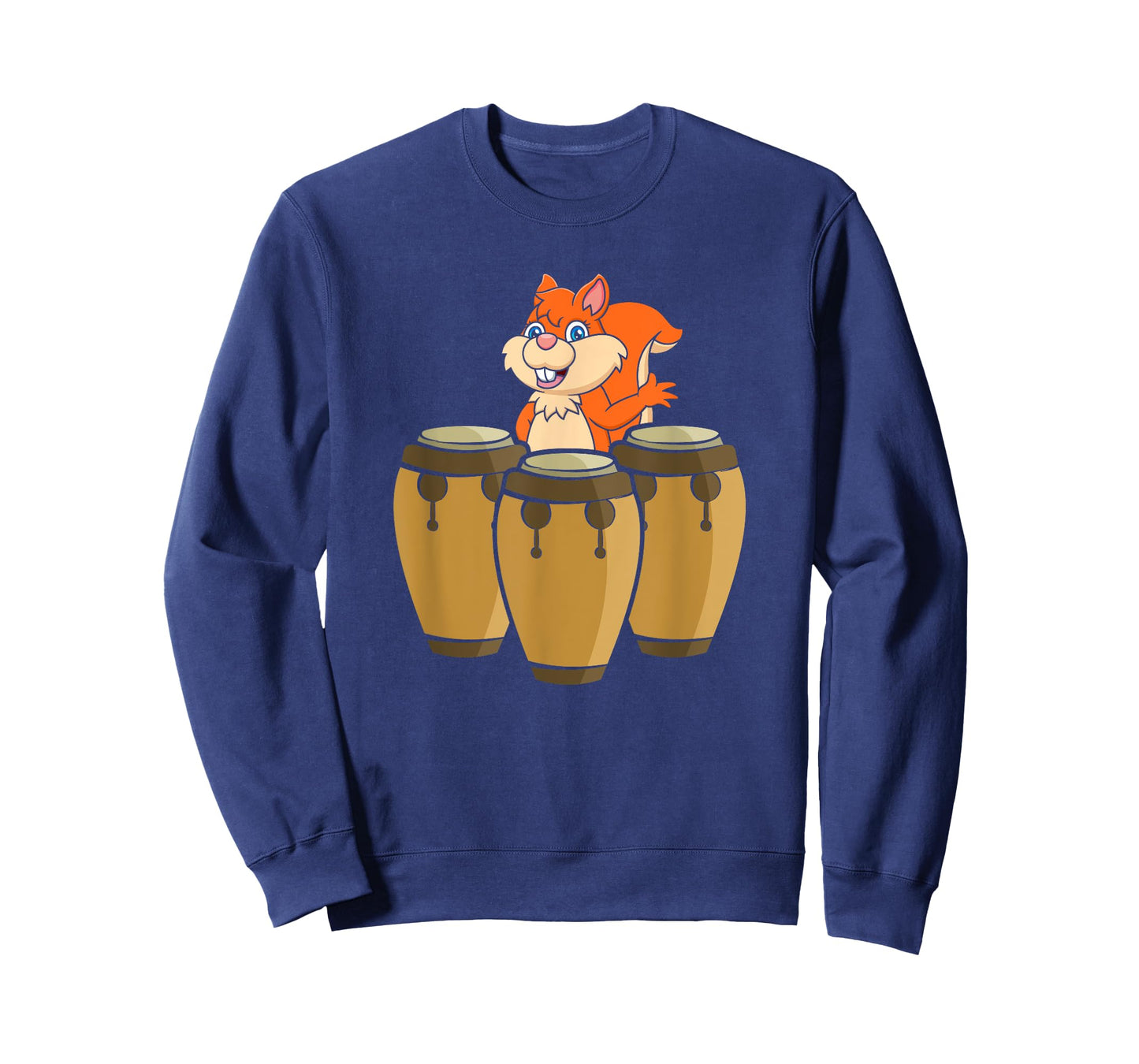 Conga Drummer Squirrel Congas & Squirrel Lover Conga Drummer T-Shirt