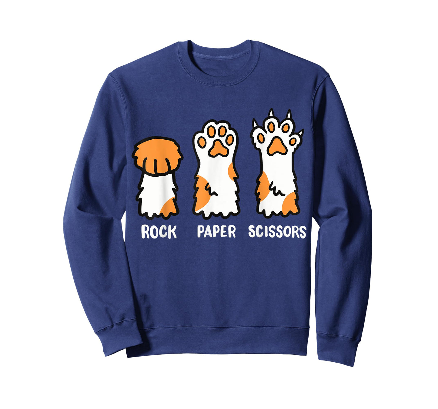 Cat Cats Cat Lover Cat Owner Rock Paper Scissors Funny T-Shirt