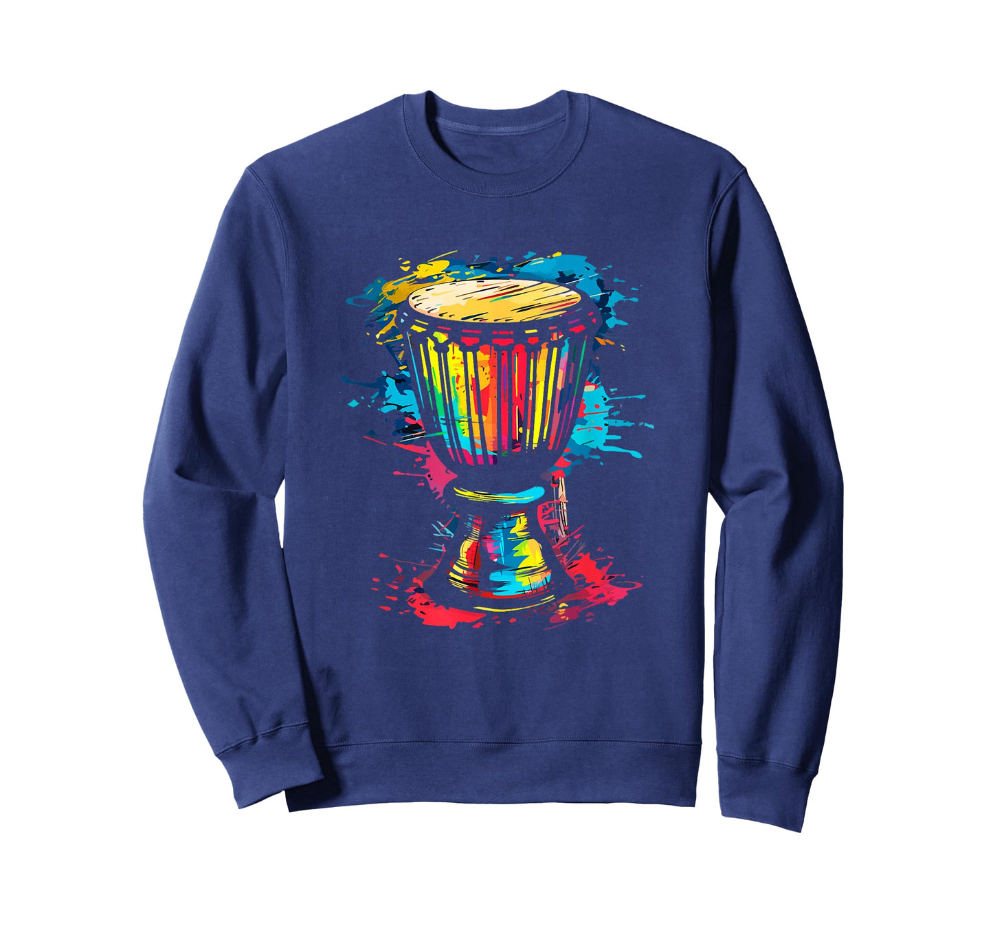 djembe african drums T-Shirt, Small, Black