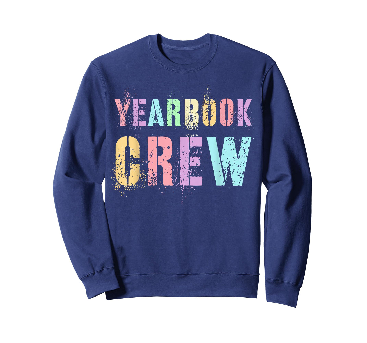 Vintage YEARBOOK CREW Literary Club School Publication Nerd T-Shirt