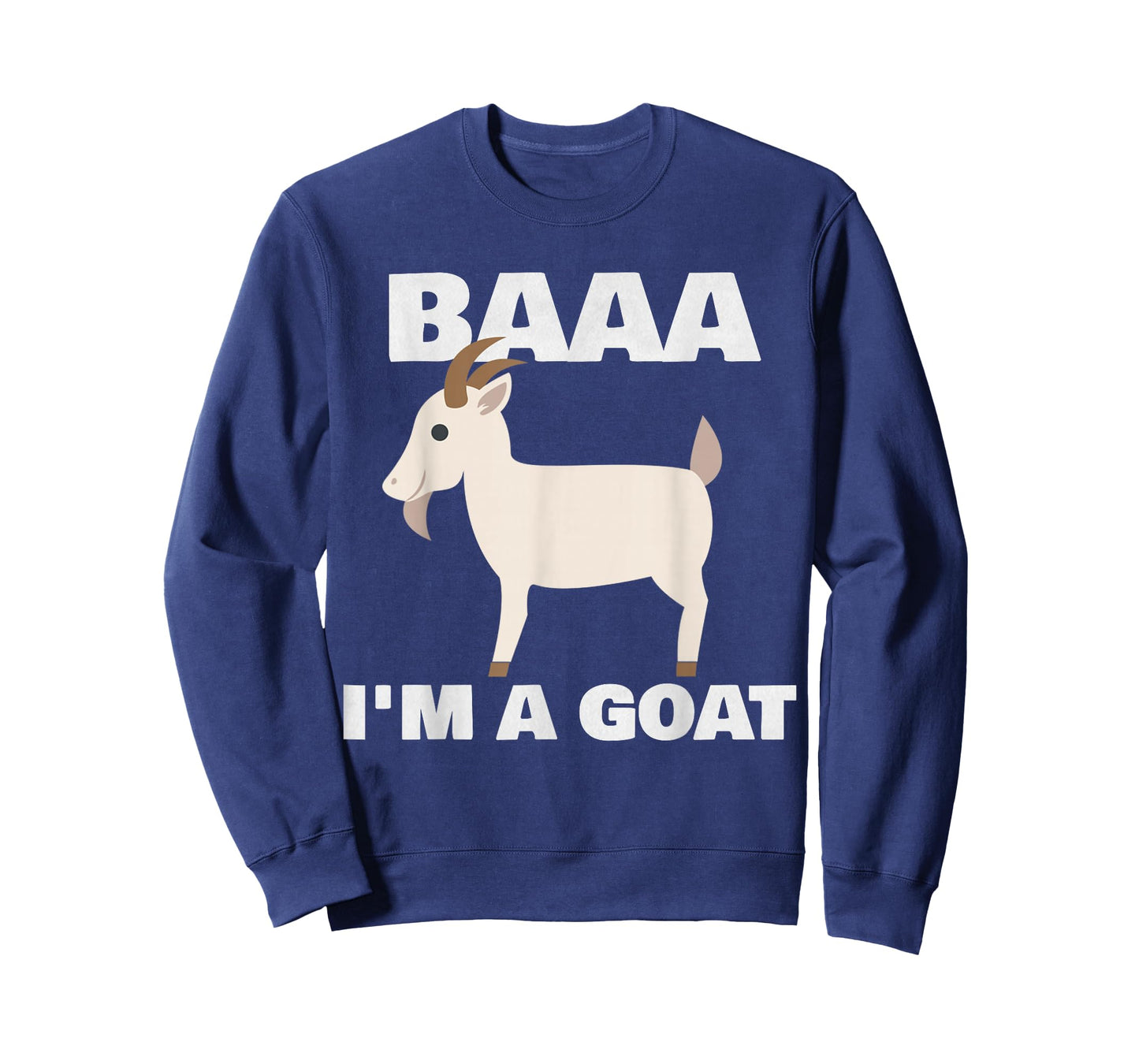 Baa I'm A Goat Costume Animal Funny Halloween Party Goat T-Shirt
