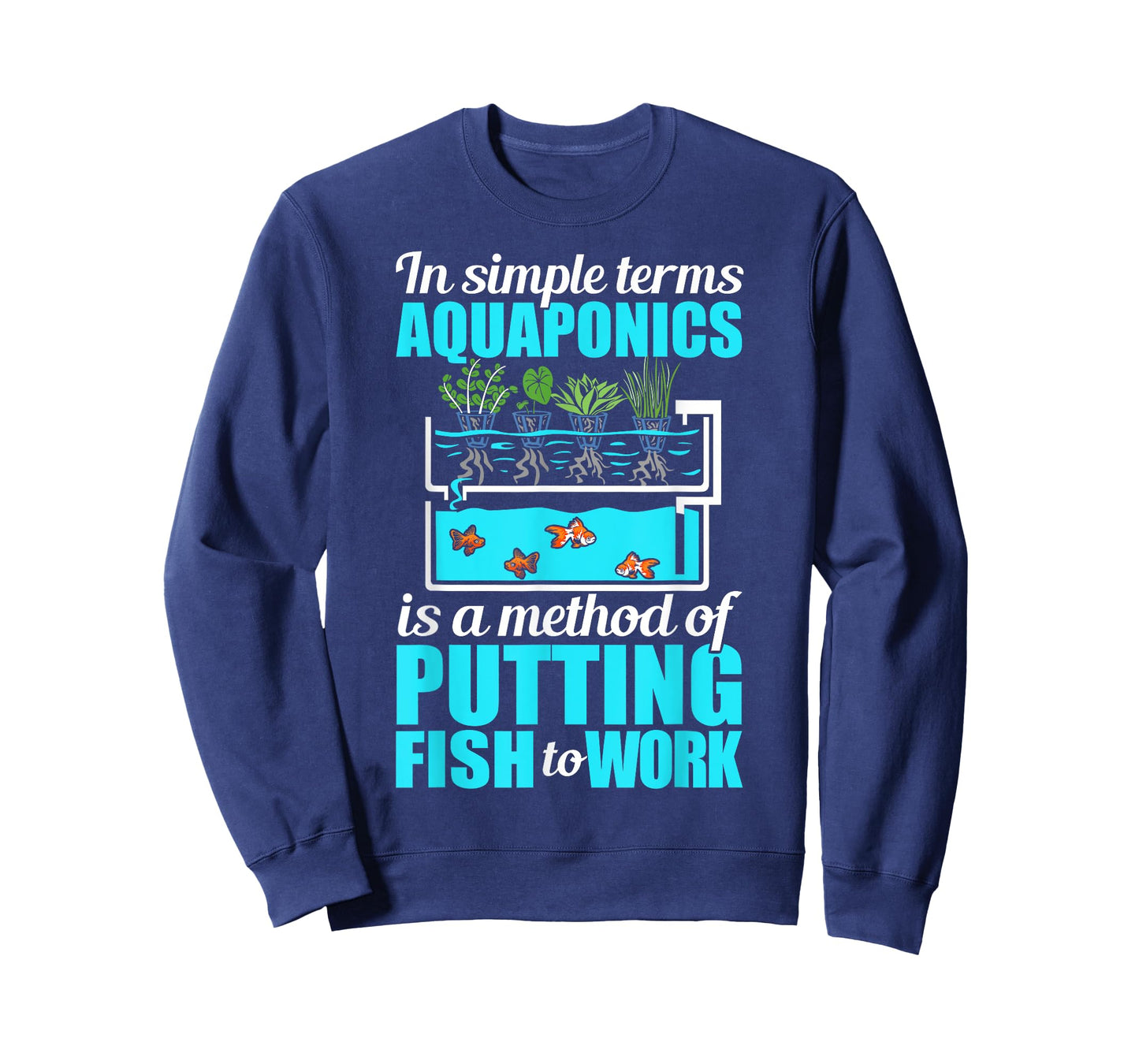 Aquaponic Plants Lover Aquaponic Gardening Aquaponic Farmer T-Shirt