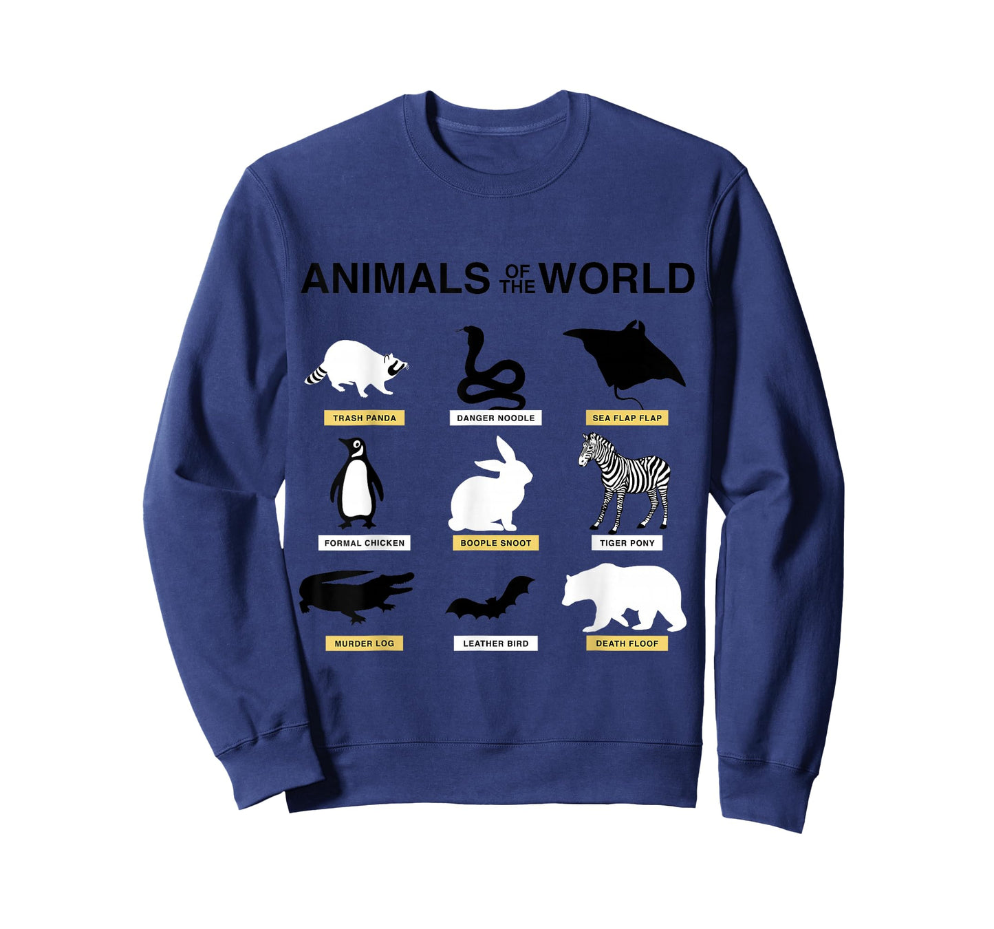 Animals of The World T-Shirt Funny Rare Animals Memes Shirt T-Shirt