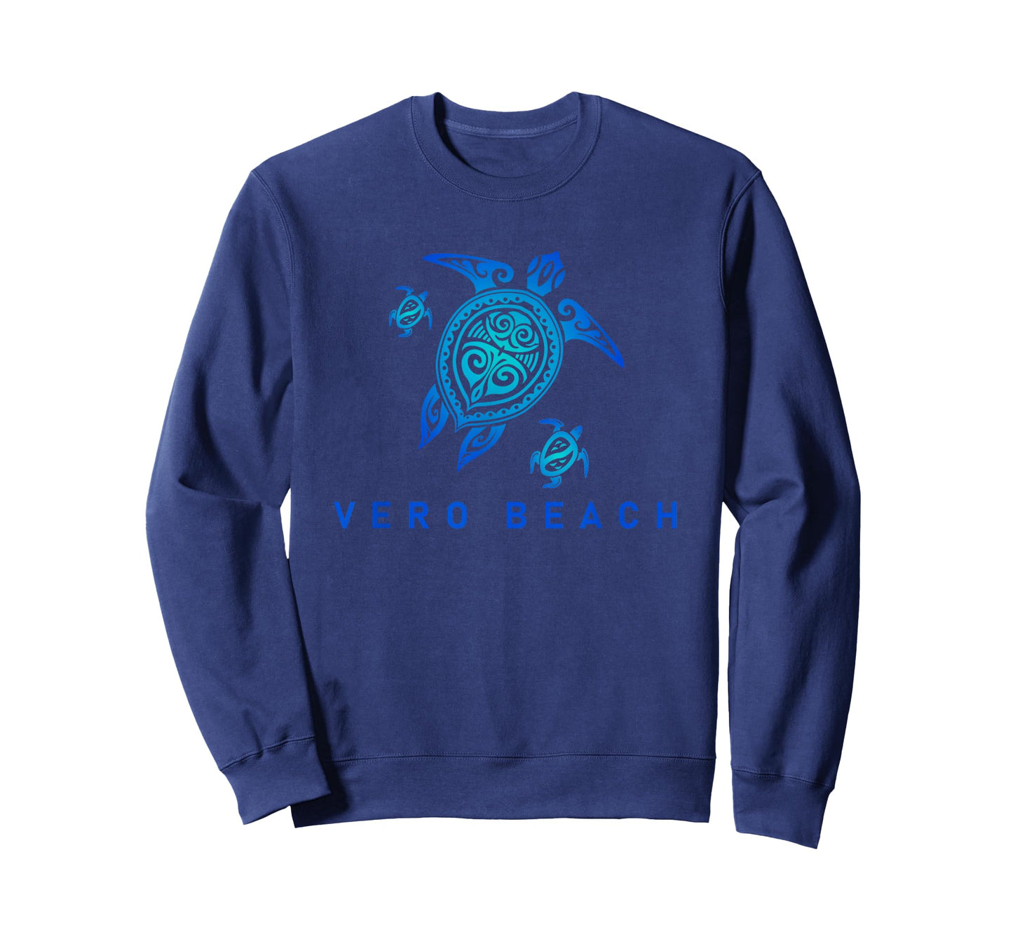 Vero Beach Florida T-Shirt Sea Blue Tribal Turtle T-Shirt