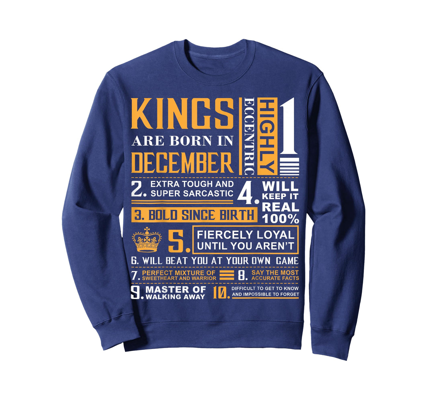 Birthday Gifts - Kings are Born In December T-Shirt T-Shirt