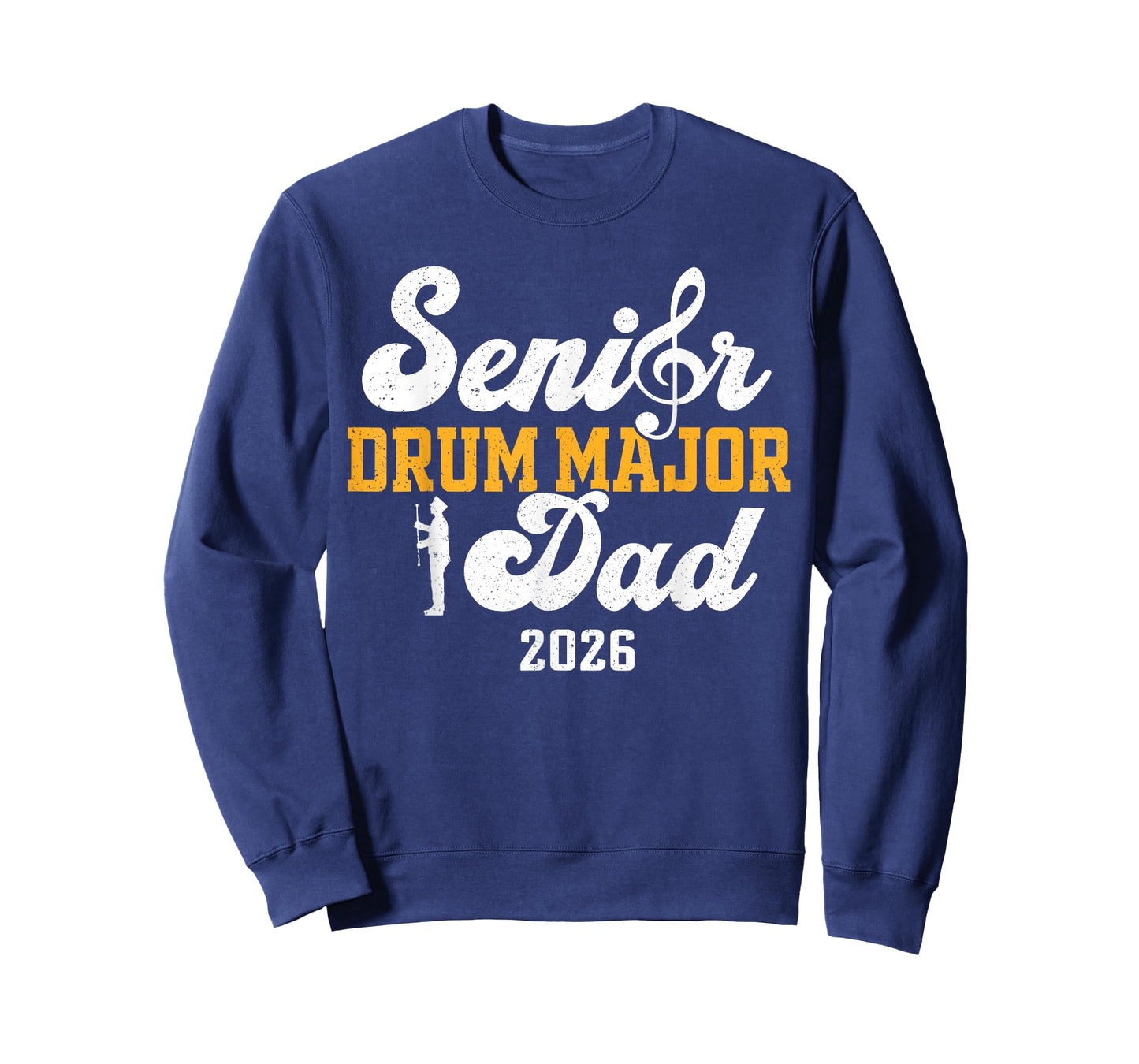 Senior Drum Major Dad 2026 Graduation Matching Family T-Shirt