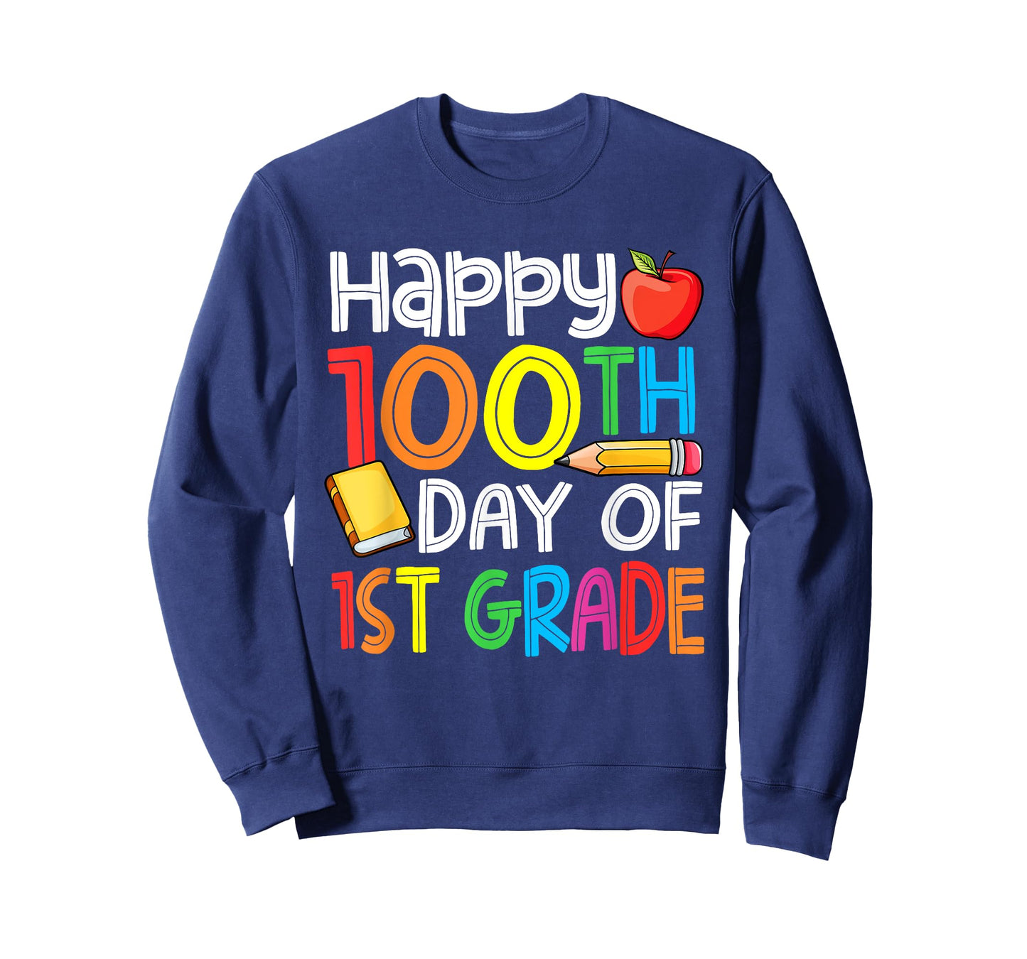 100 Days Smarter First Grade 100th Day Of School 1st Grade T-Shirt