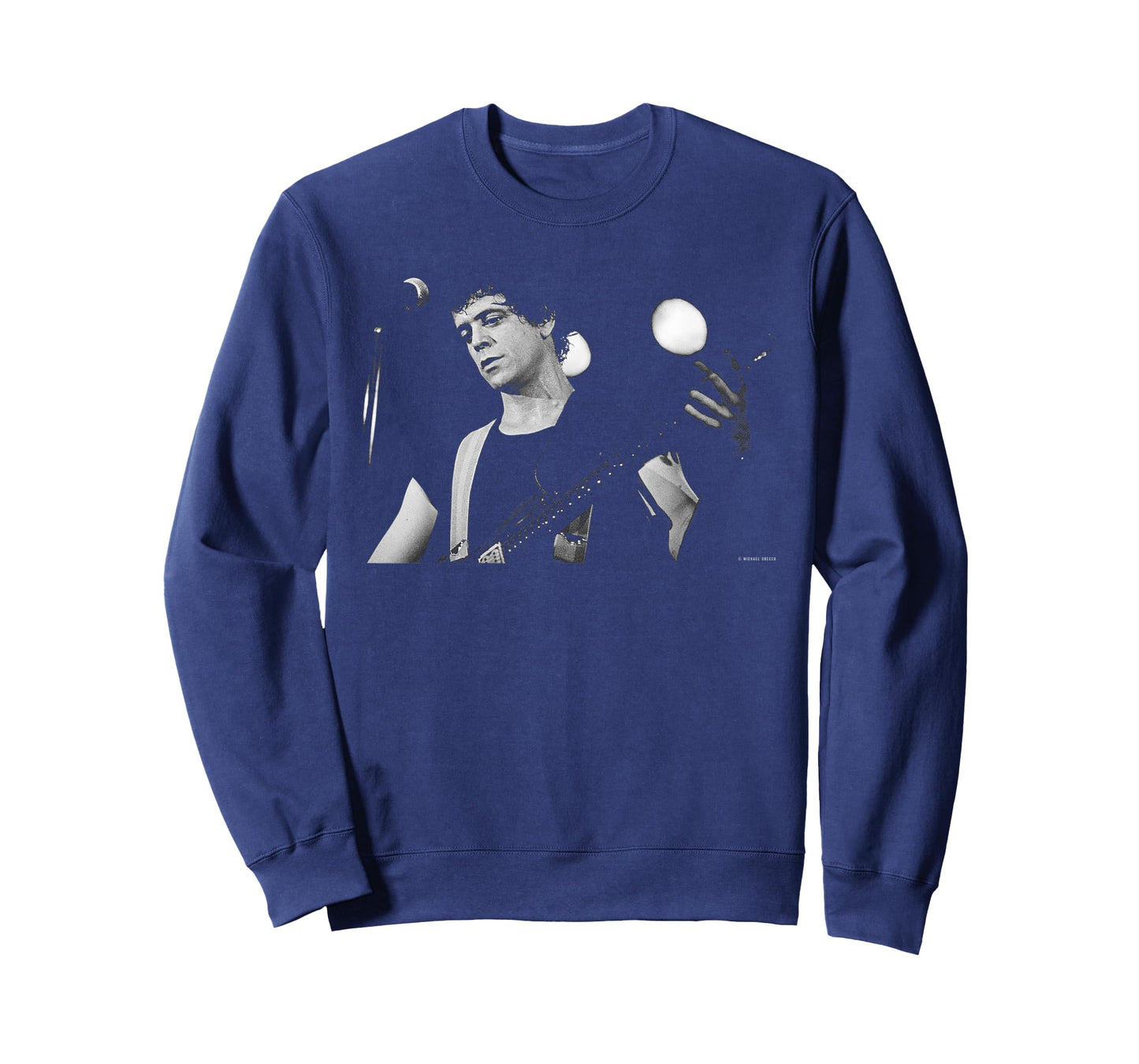 Lou Reed Perorming Live Boston 1980 by Michael Grecco T-Shirt