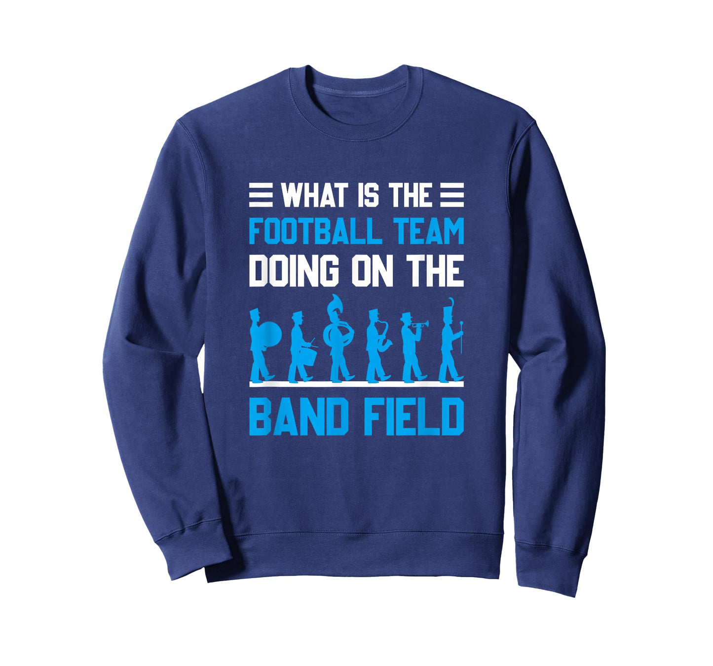 What Is The Football Team Doing On The Marching Band Field T-Shirt
