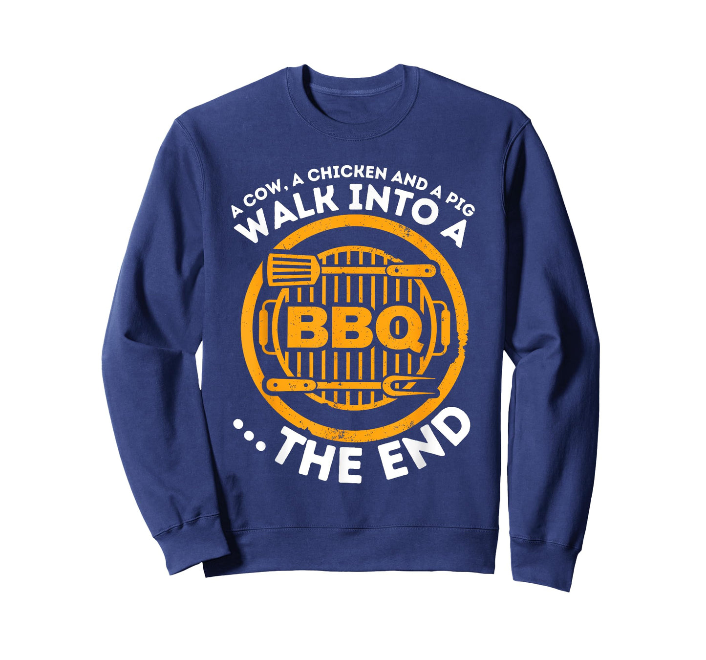 A Pig A Chicken And A Cow - Funny BBQ Smoker Barbecue Grill T-Shirt