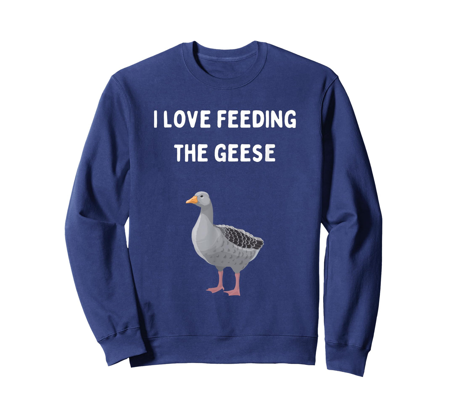 Cute I Love Feeding The Geese Men Women Children T-Shirt