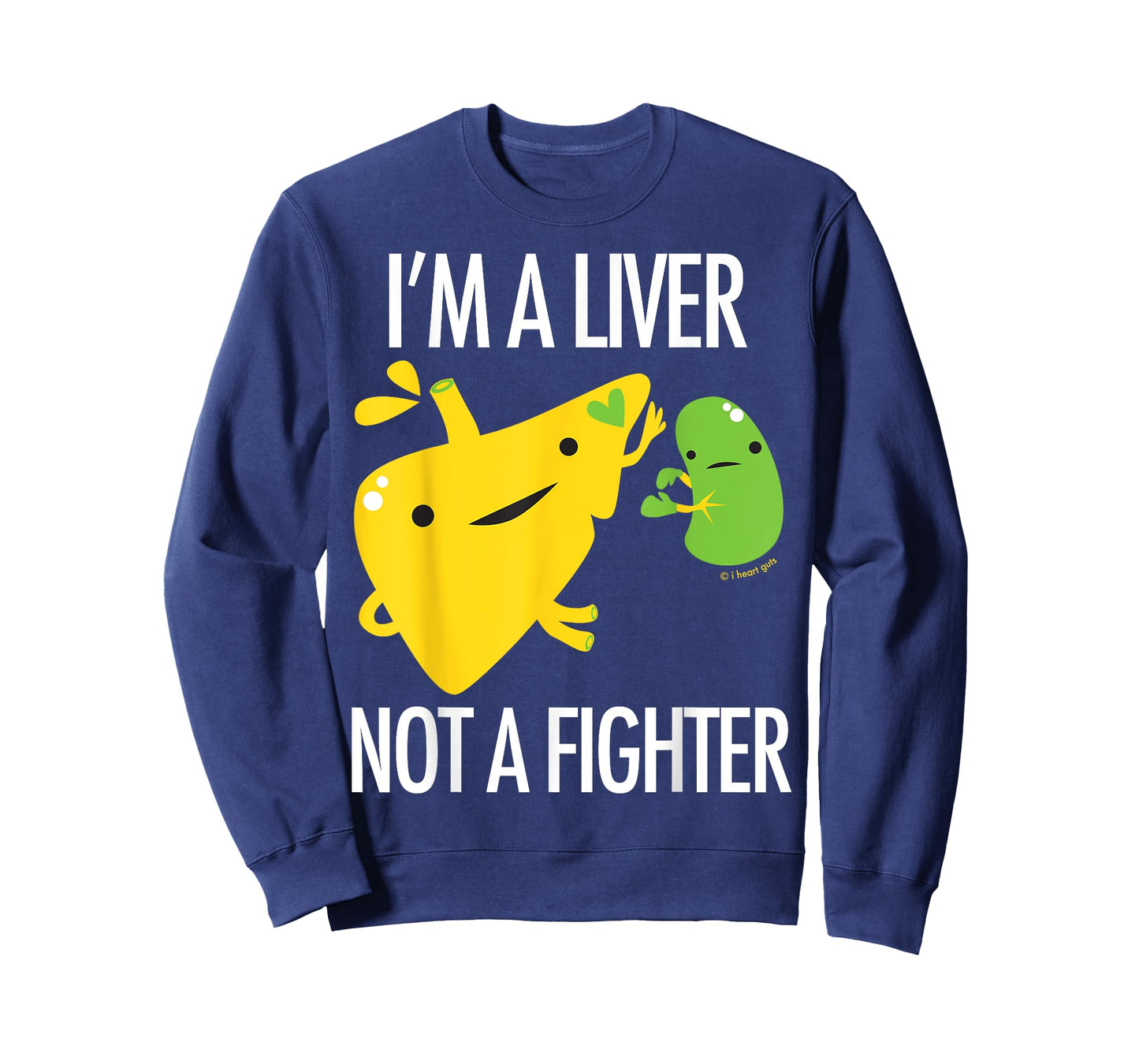 Cute Liver - Funny Cirrhosis Hepatitis Disease Support Humor T-Shirt