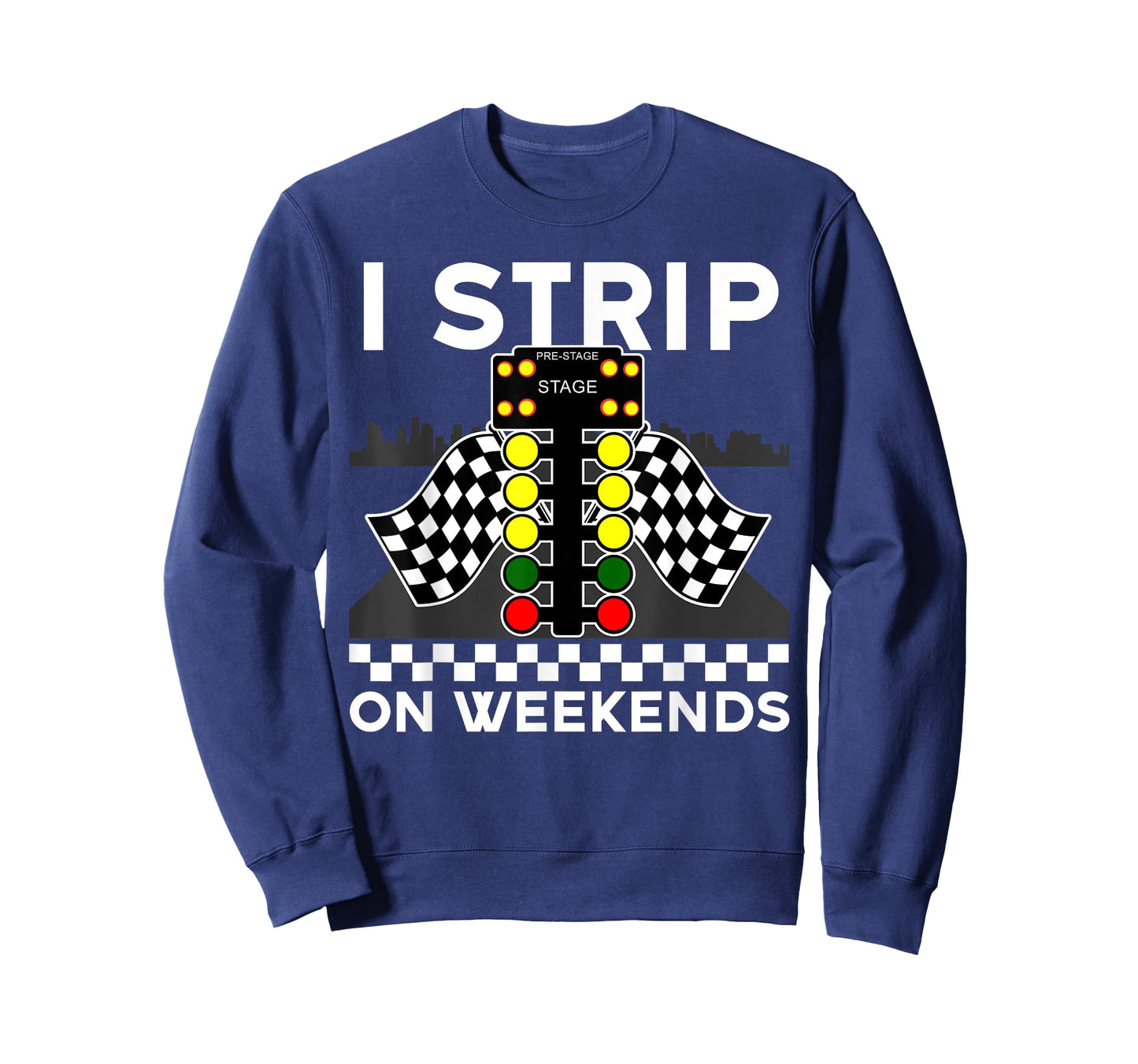 Cool Drag Racing Art Men Women Street Racer Strip Drag Race T-Shirt