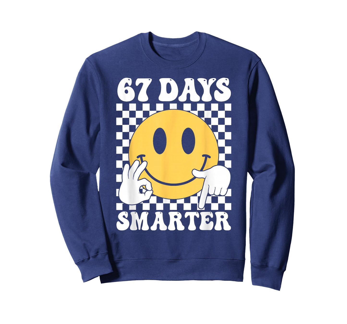 67 Days Smarter Funny Six Seven 6 7 Gen Alpha Slang 67 Meme T-Shirt
