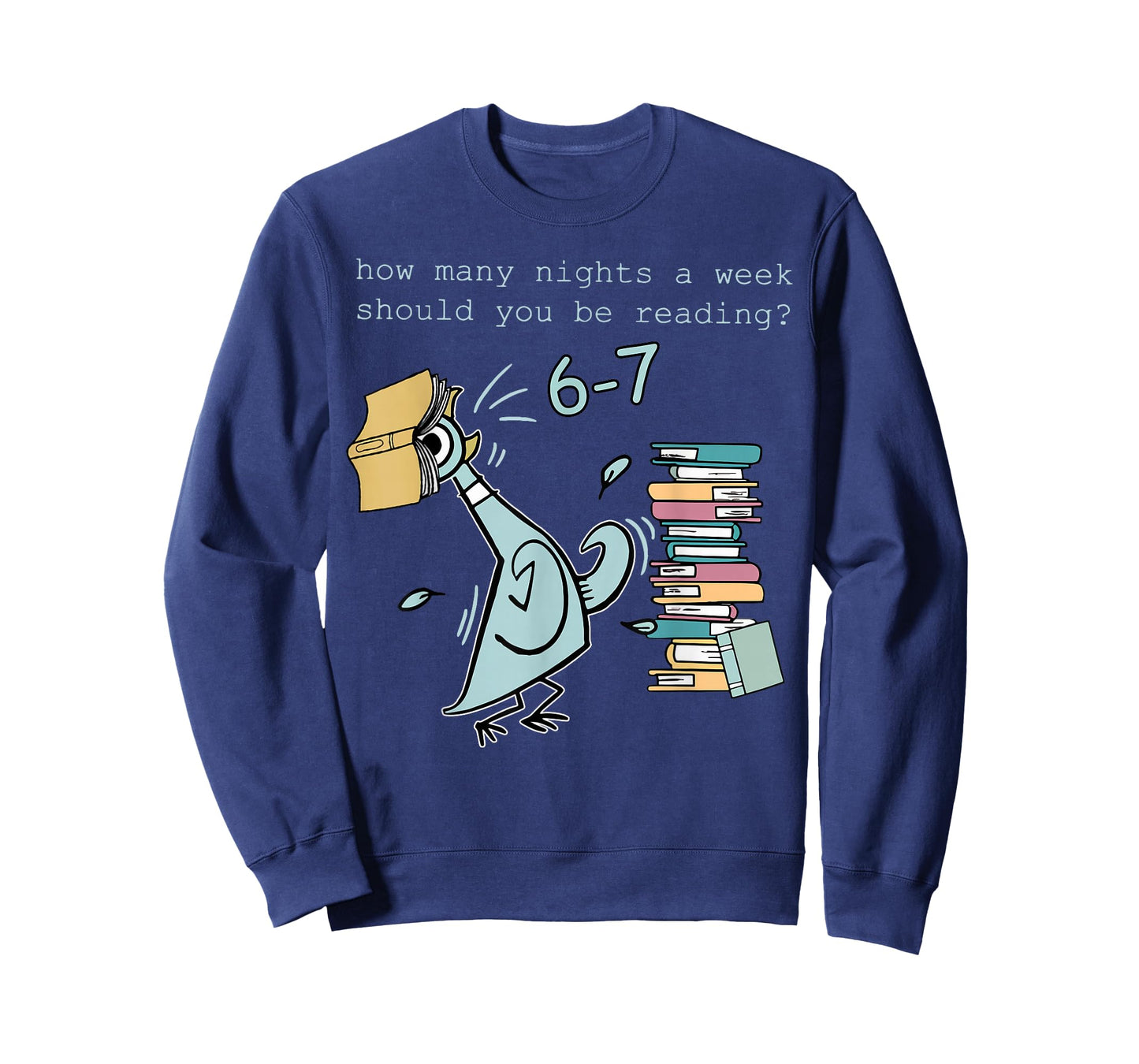 Teacher 6-7 How Many Nights A Week Should You Be Reading T-Shirt