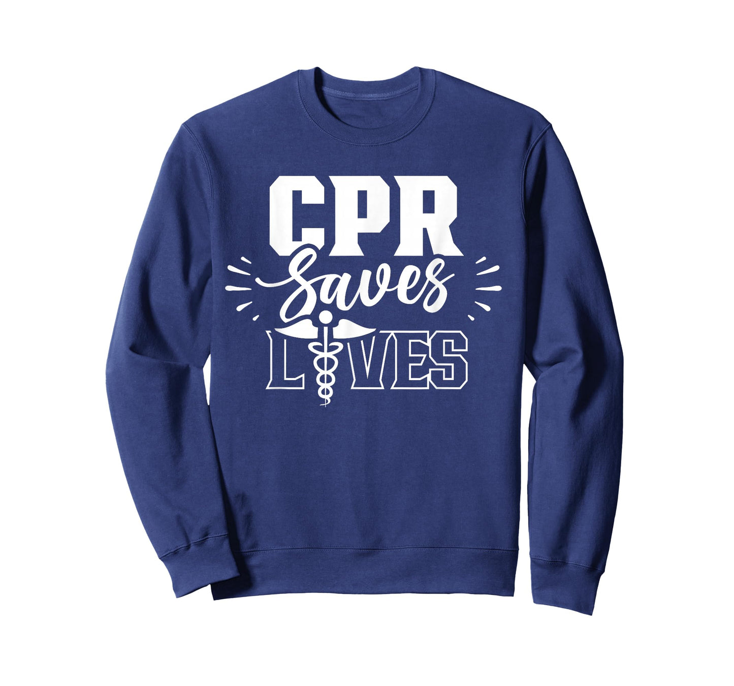 Cpr Saves Lives Ems Emergency Medical Responder Emr Emt T-Shirt