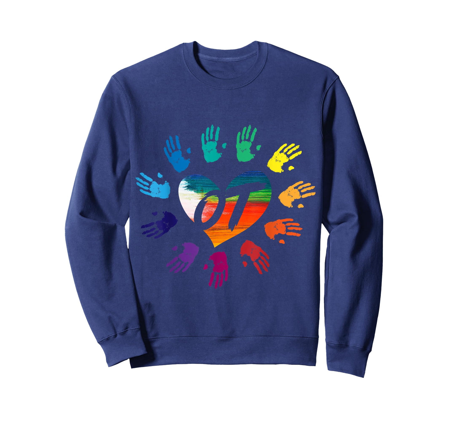 Cute Meaningful OT Hands T Shirt Occupational Therapy Gift T-Shirt