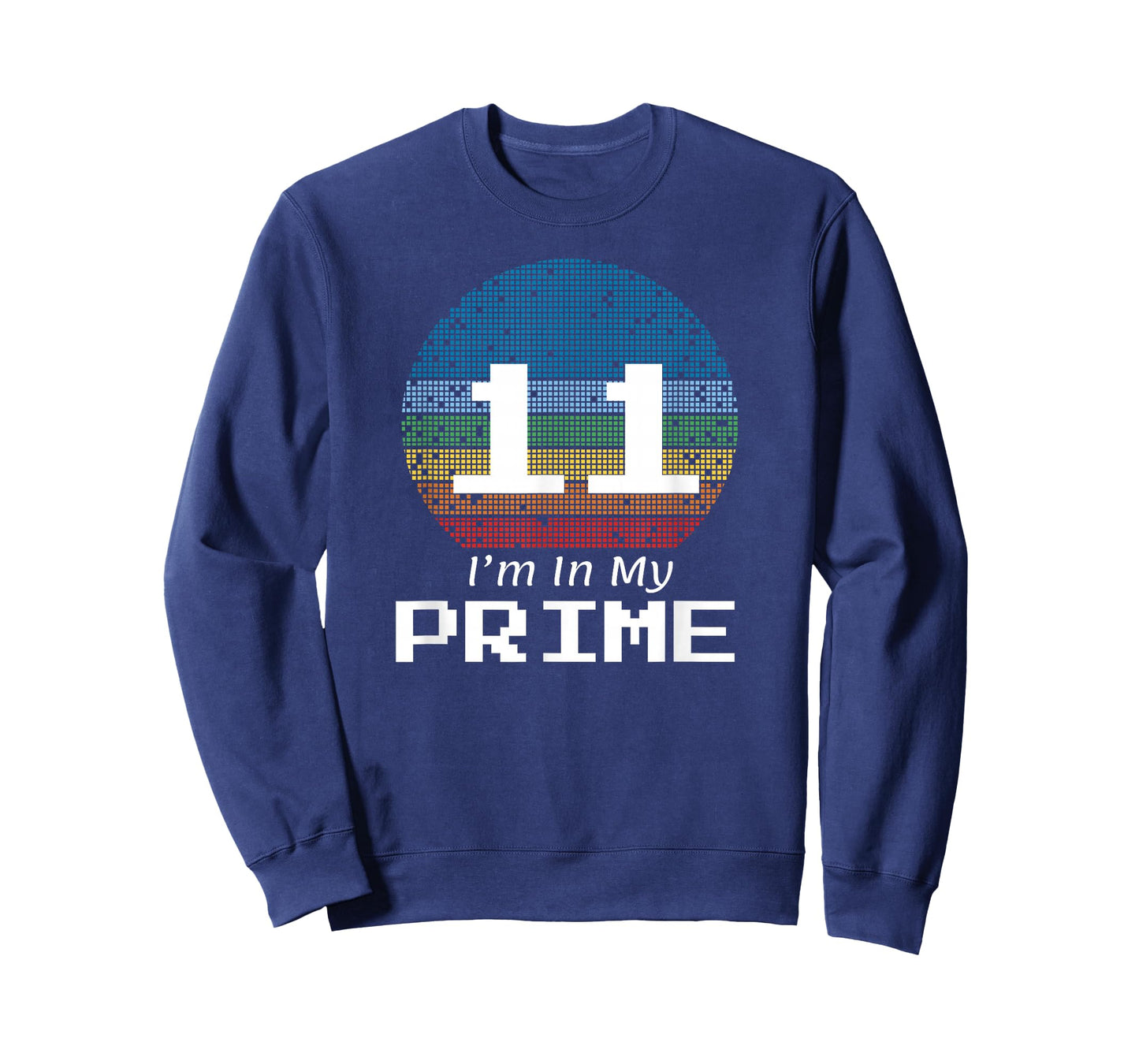11 Year Old Birthday Prime Number Math T-Shirt