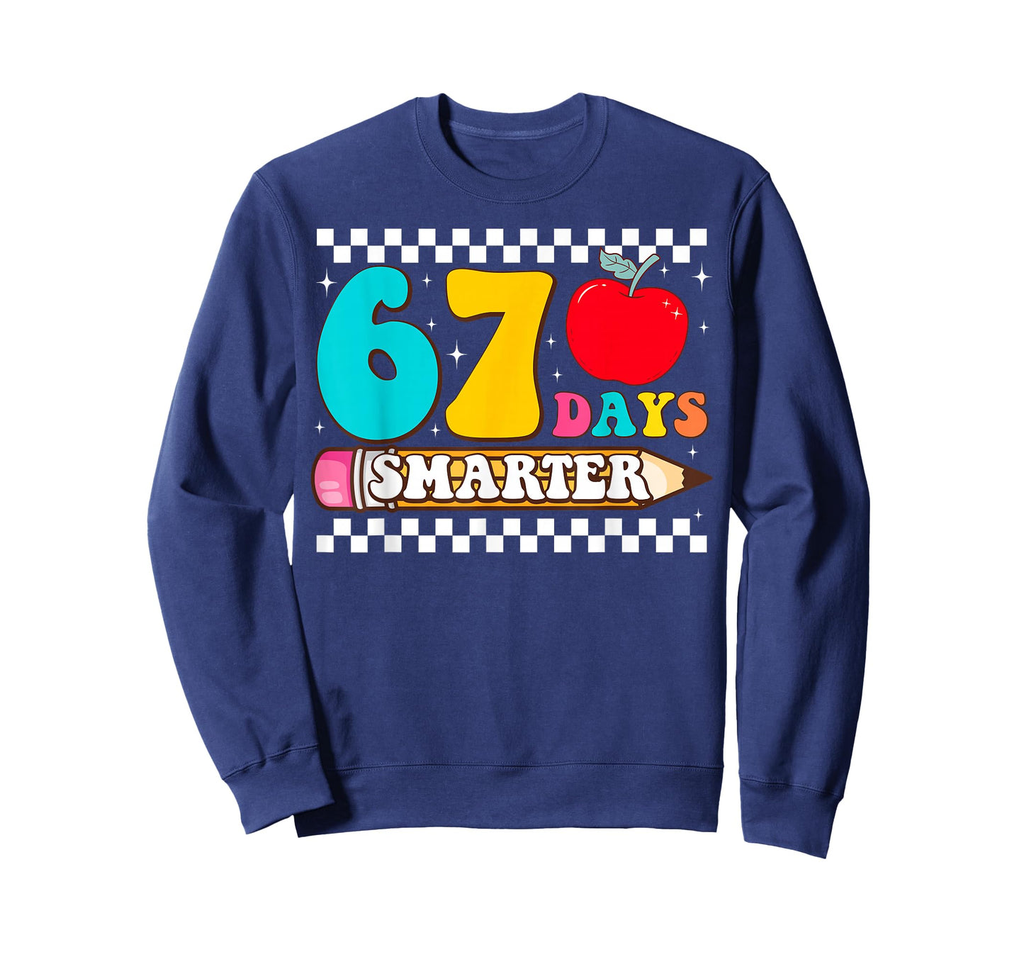 67th Day of School 67 Days Smarter Teacher Boy Girls T-Shirt