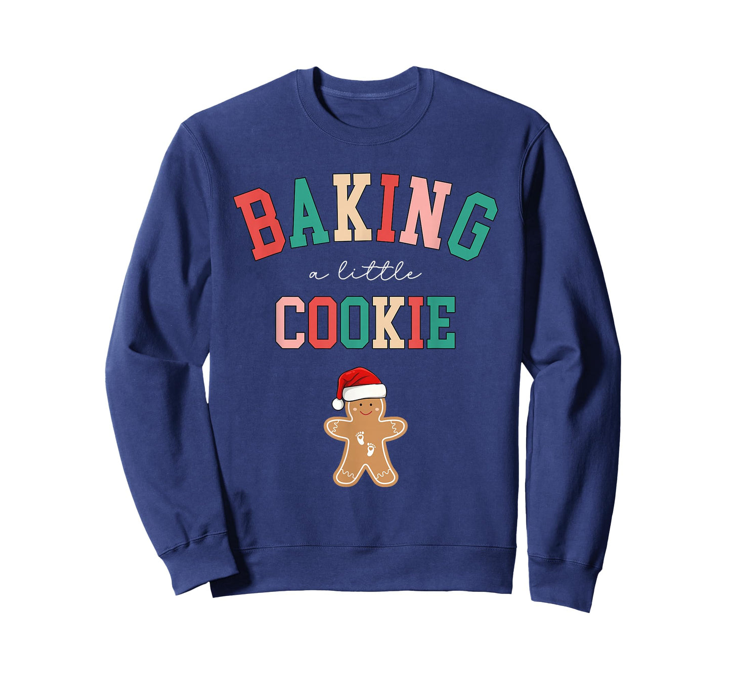 Baking A Little Cookie Cute Christmas Pregnancy Announcement T-Shirt