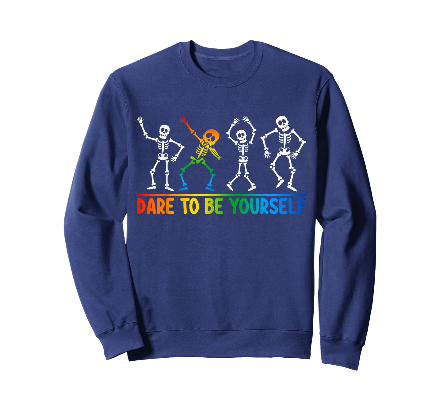Dare to Be Yourself Cute Dabbing LGBTQ Pride T-Shirt