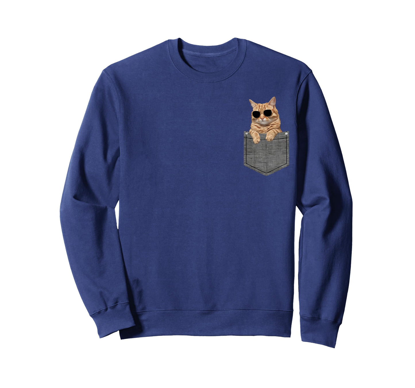 Cat in Pocket T-Shirt