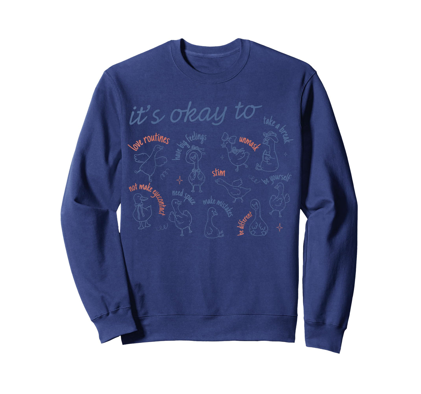 It's Okay to Sped Team Teacher Silly Goose Autism Awareness T-Shirt